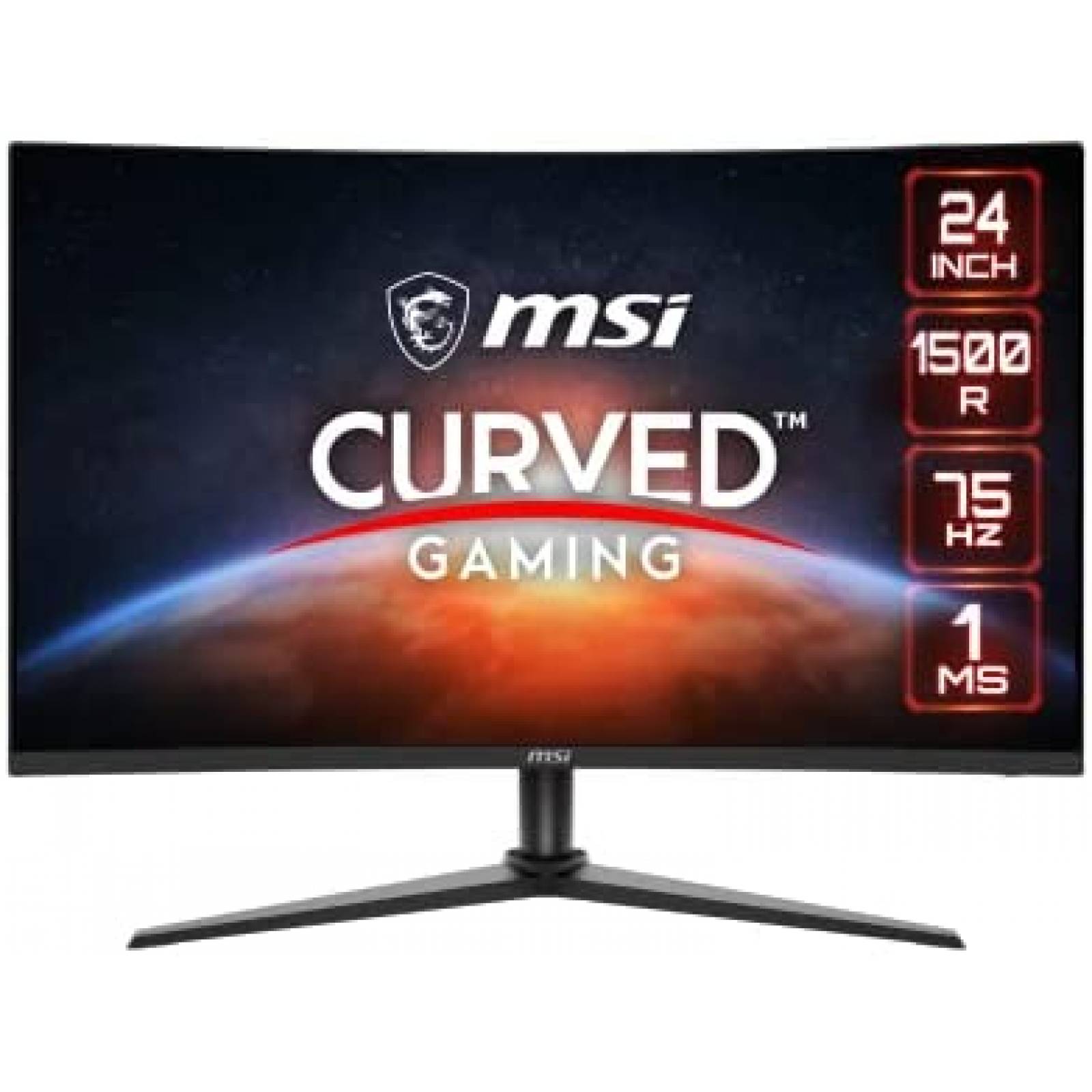 Monitor Gamer MSI G243CV 24'' 1920x1080 FHD 75Hz FreeSync