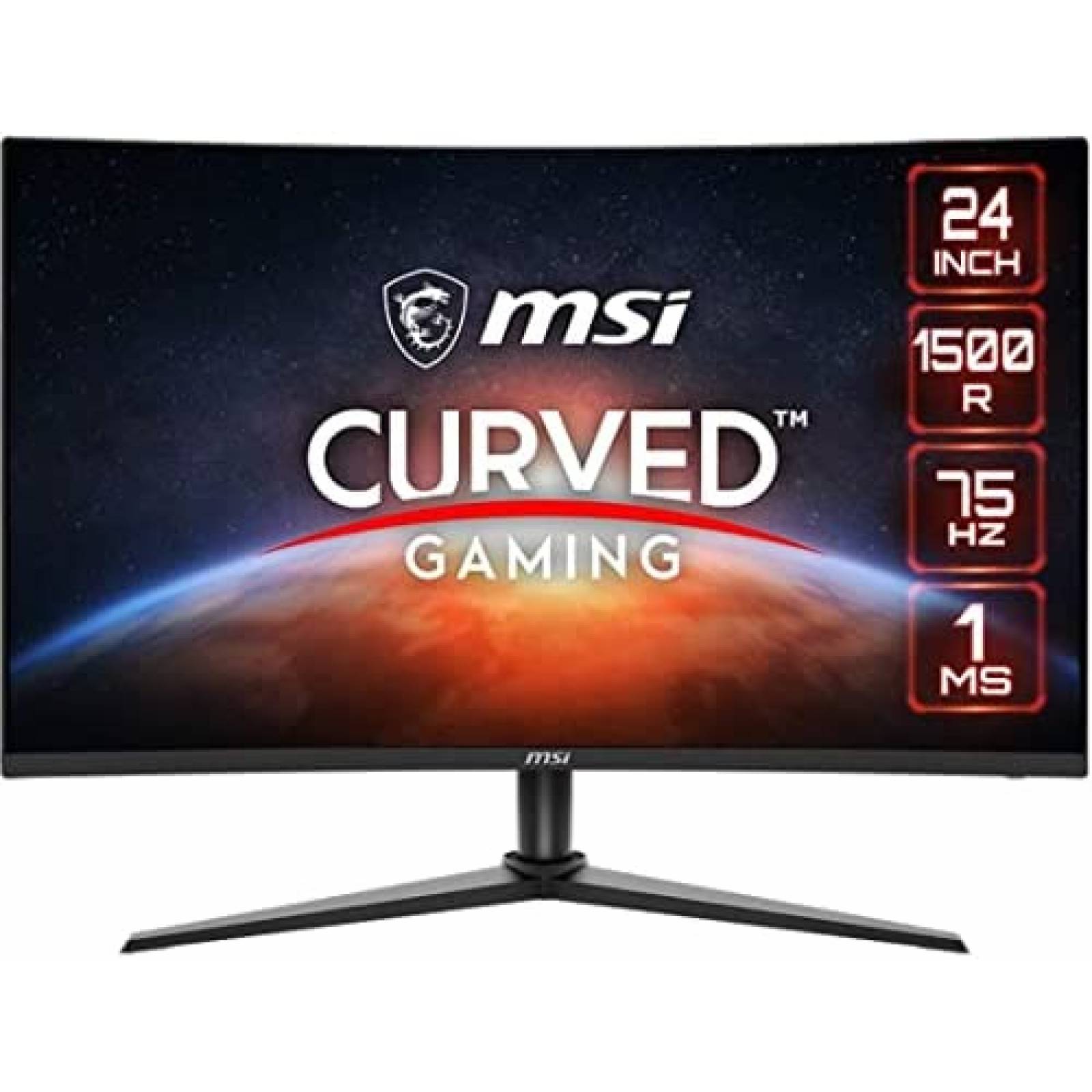 Monitor Gamer MSI G243CV 24'' 1920x1080 FHD 75Hz FreeSync