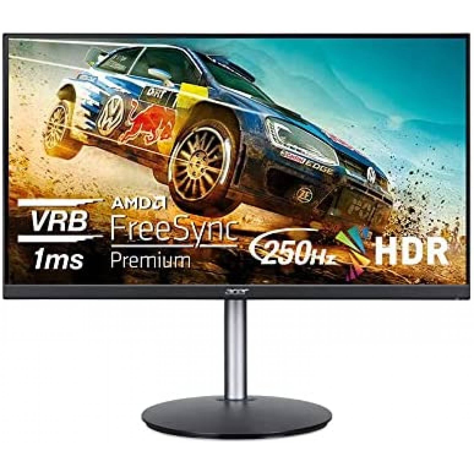 Monitor Gamer Acer Nitro 24.5'' FHD 1920x1080p 250Hz -Negro