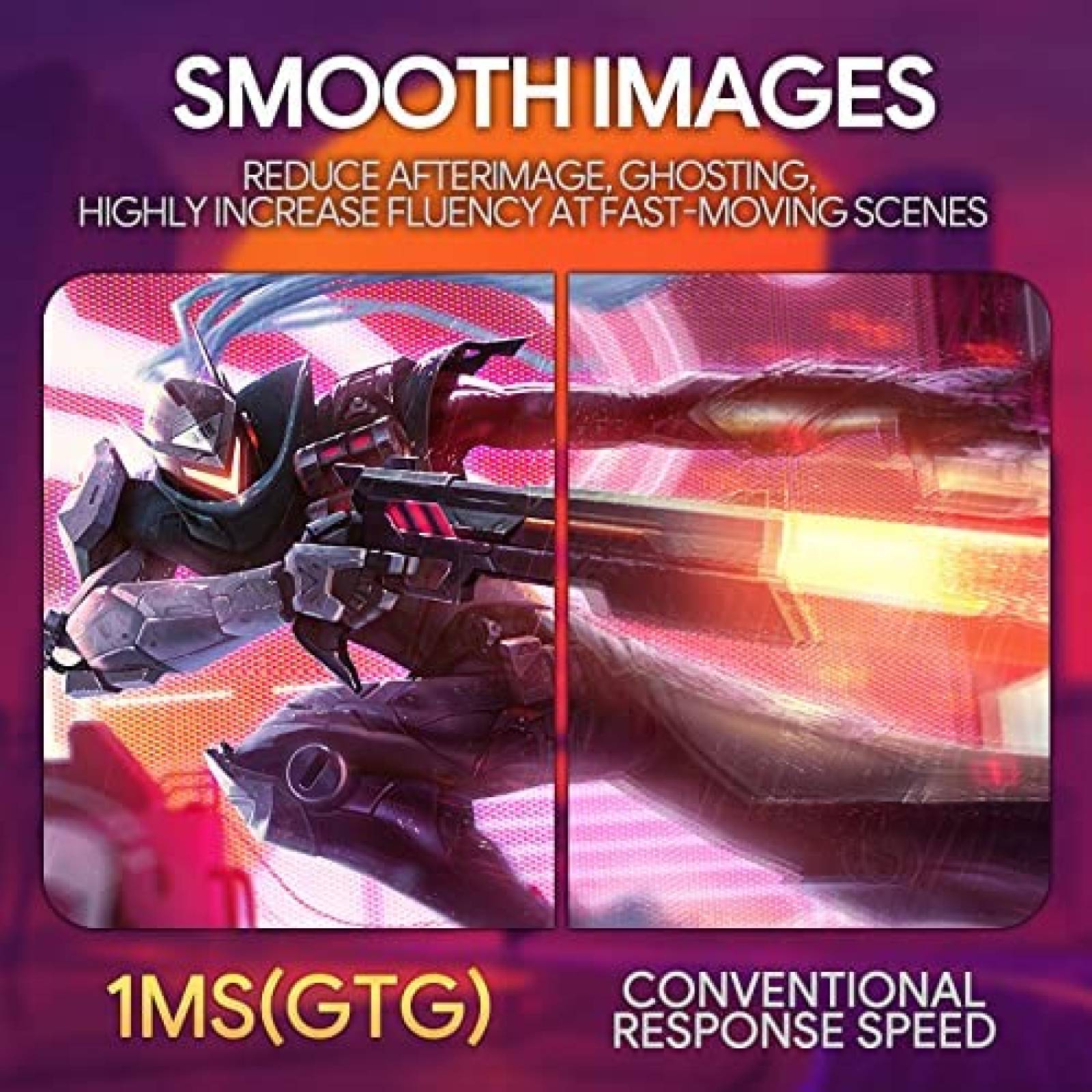 Monitor Suevery 24'' FHD LCD 165Hz 1ms 8bit 1000:1 HDMI DP