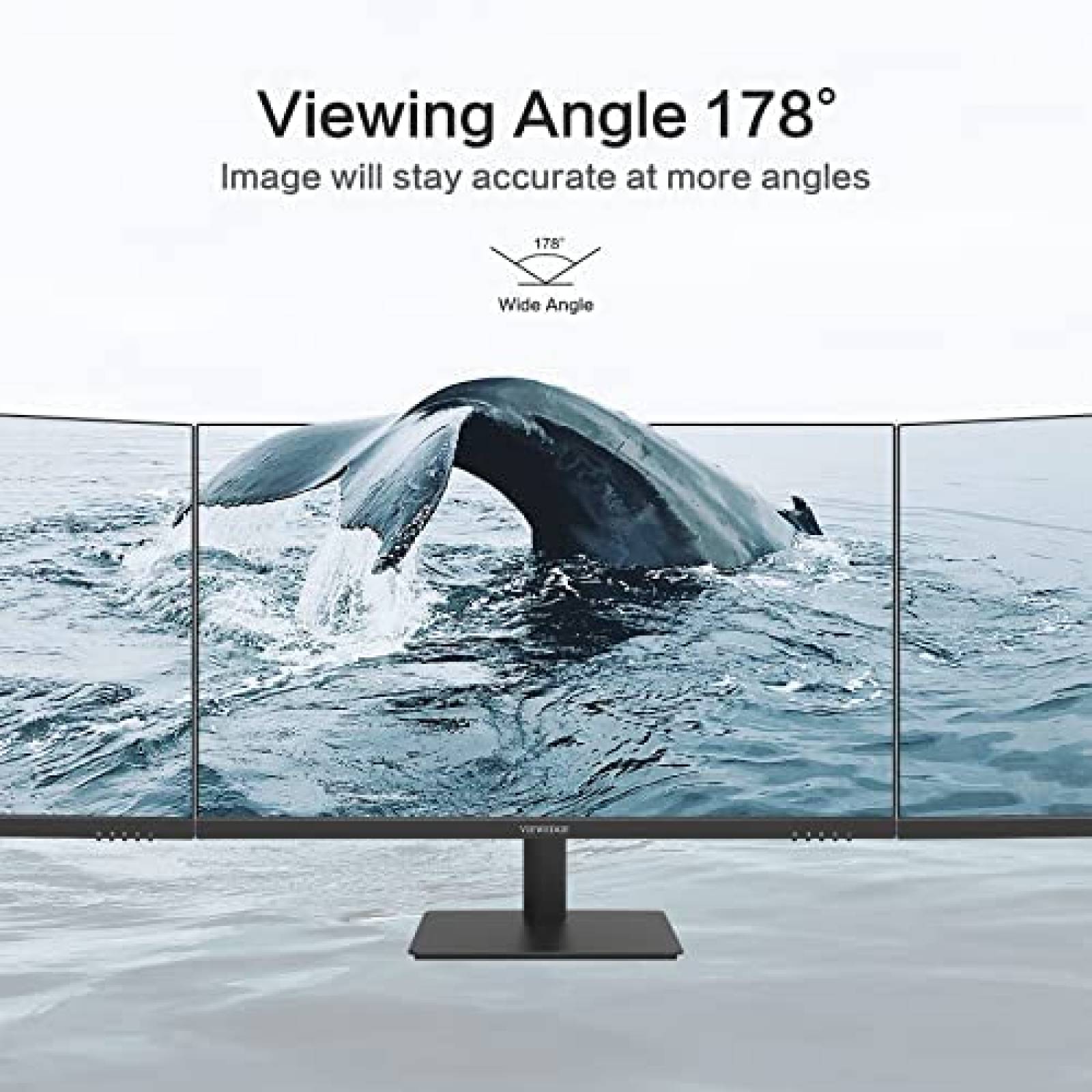 Monitor Viewedge 24'' 1920 x 1080p 75Hz HDMI -Negro
