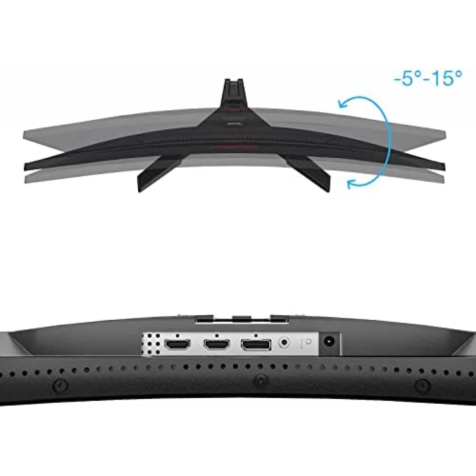 Monitor Gamer KOORUI 27E6QC 27'' 144Hz 1ms QHD -Negro