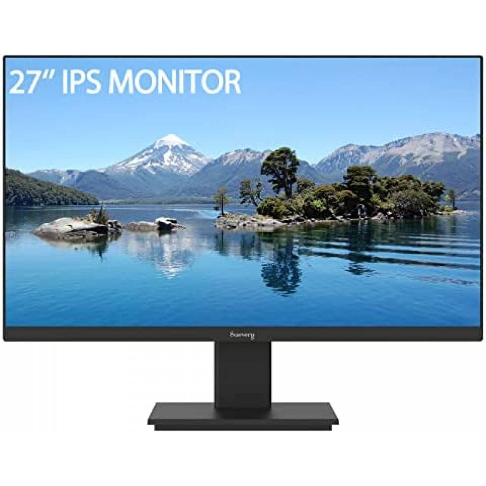 Monitor suevery 27'' sin Marco 75Hz FHD LCD 3.5mm 99 sRGB
