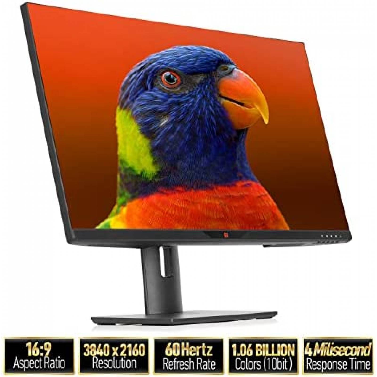 Monitor Deco Gear VM284K 28" 4K 3840x2160 60 Hz -Gris