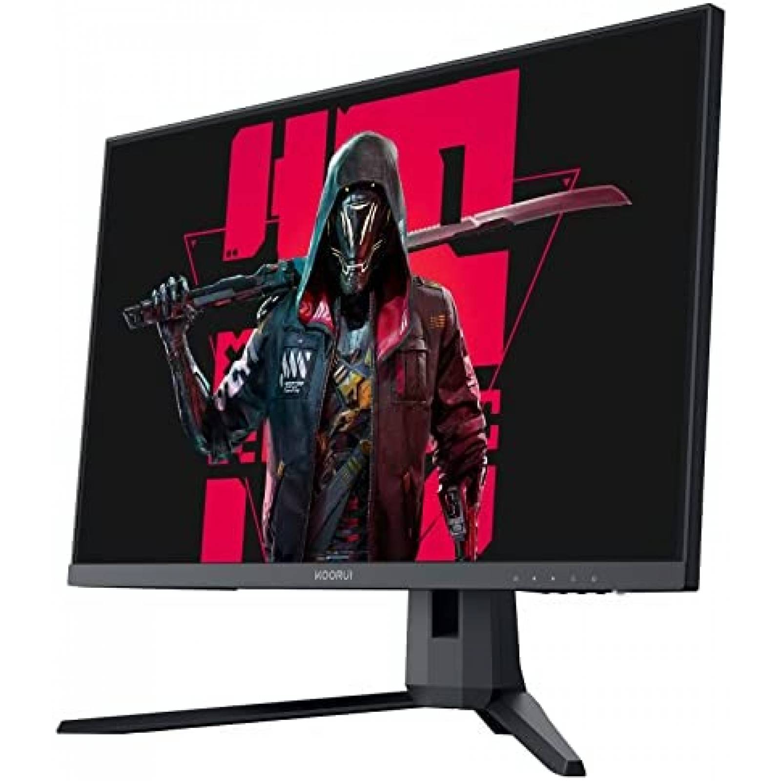 Monitor Gamer KOORUI 27'' QHD 144Hz 1440p HDMI -Negro