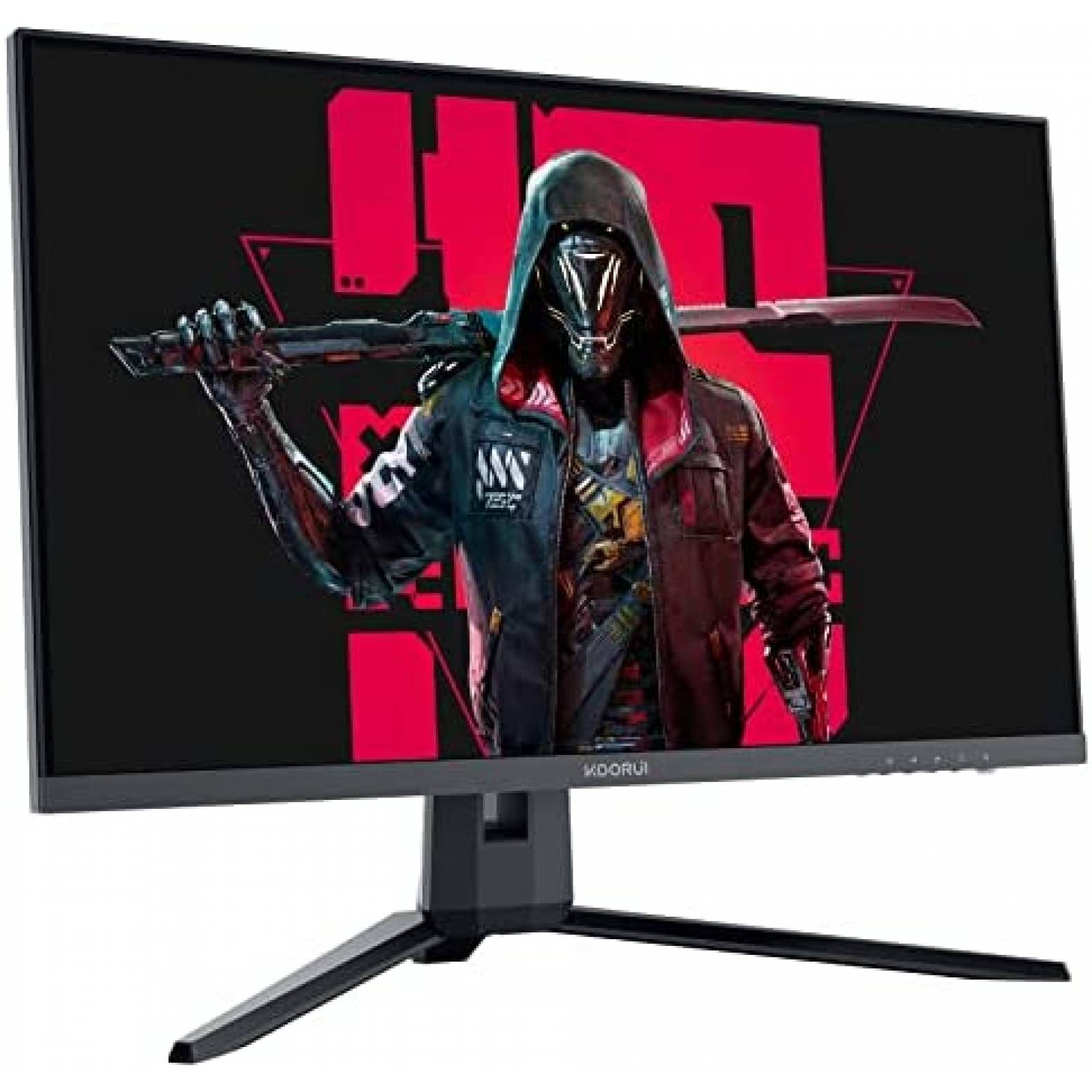 Monitor Gamer KOORUI 27'' QHD 144Hz 1440p HDMI -Negro