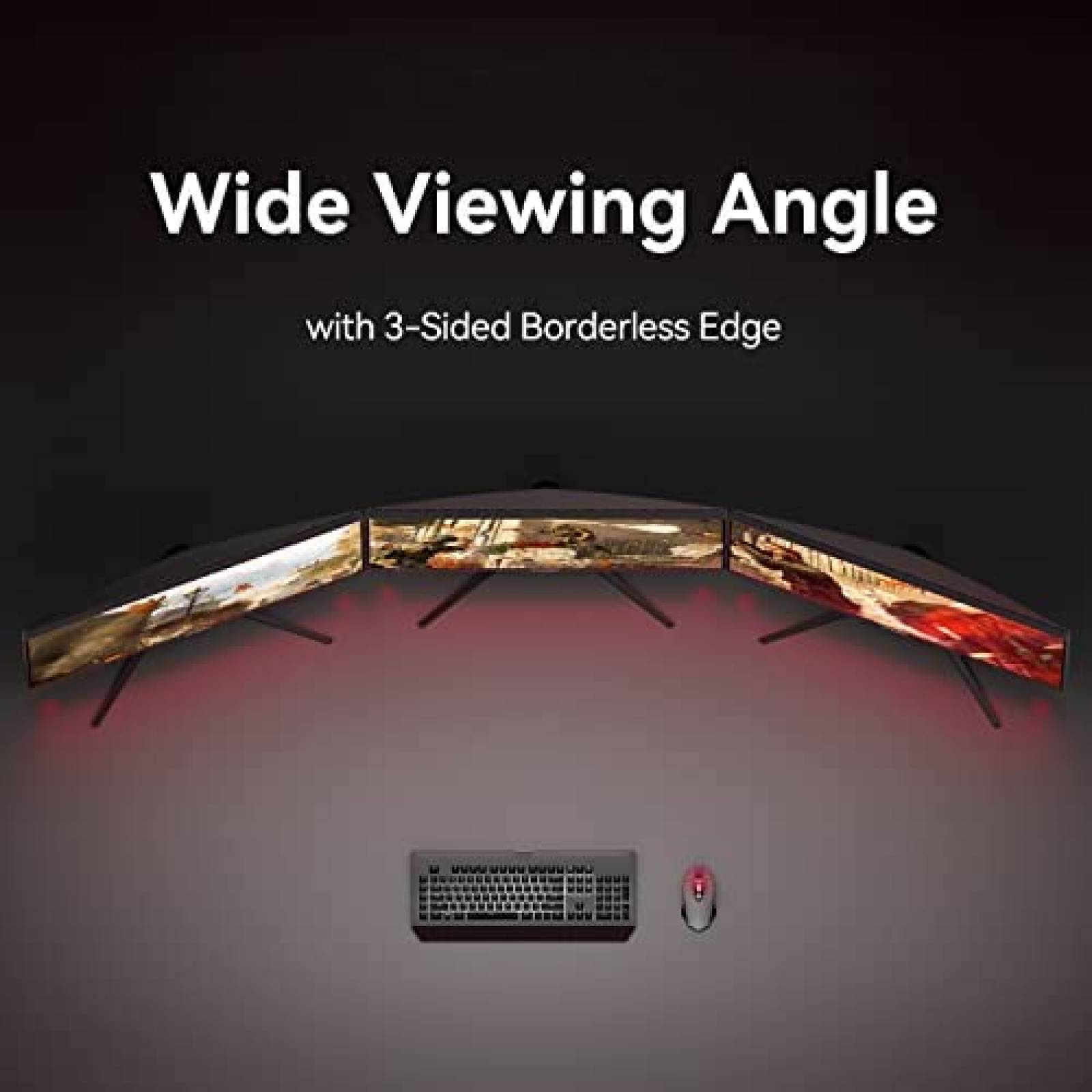 Monitor Gamer INNOCN 27'' 1440p 144Hz 2K QHD HDMI LED -Negro