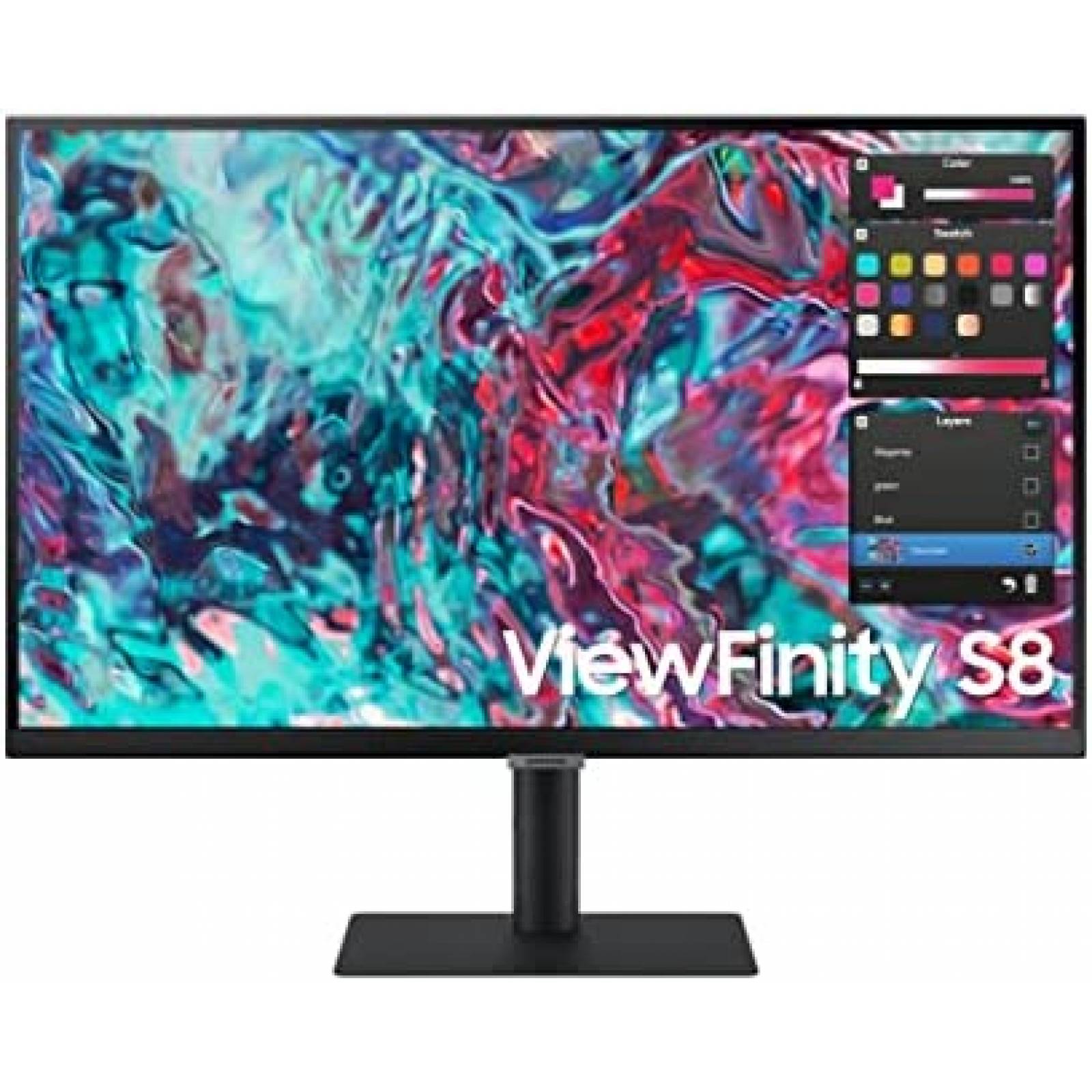 Monitor SAMSUNG ViewFinity S8 27'' 4K UHD 60Hz HDR -Negro