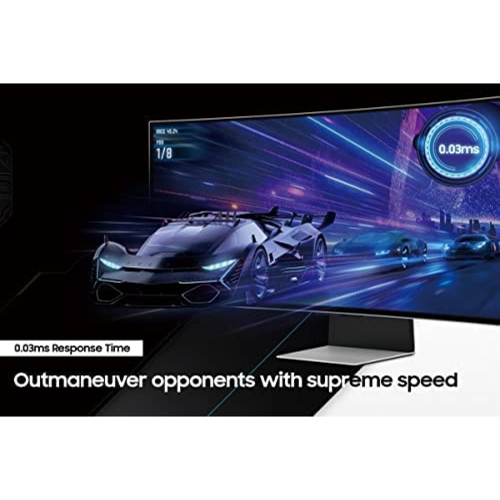 Monitor Curvo Gaming SAMSUNG Odyssey 34" 175 Hz -Negro