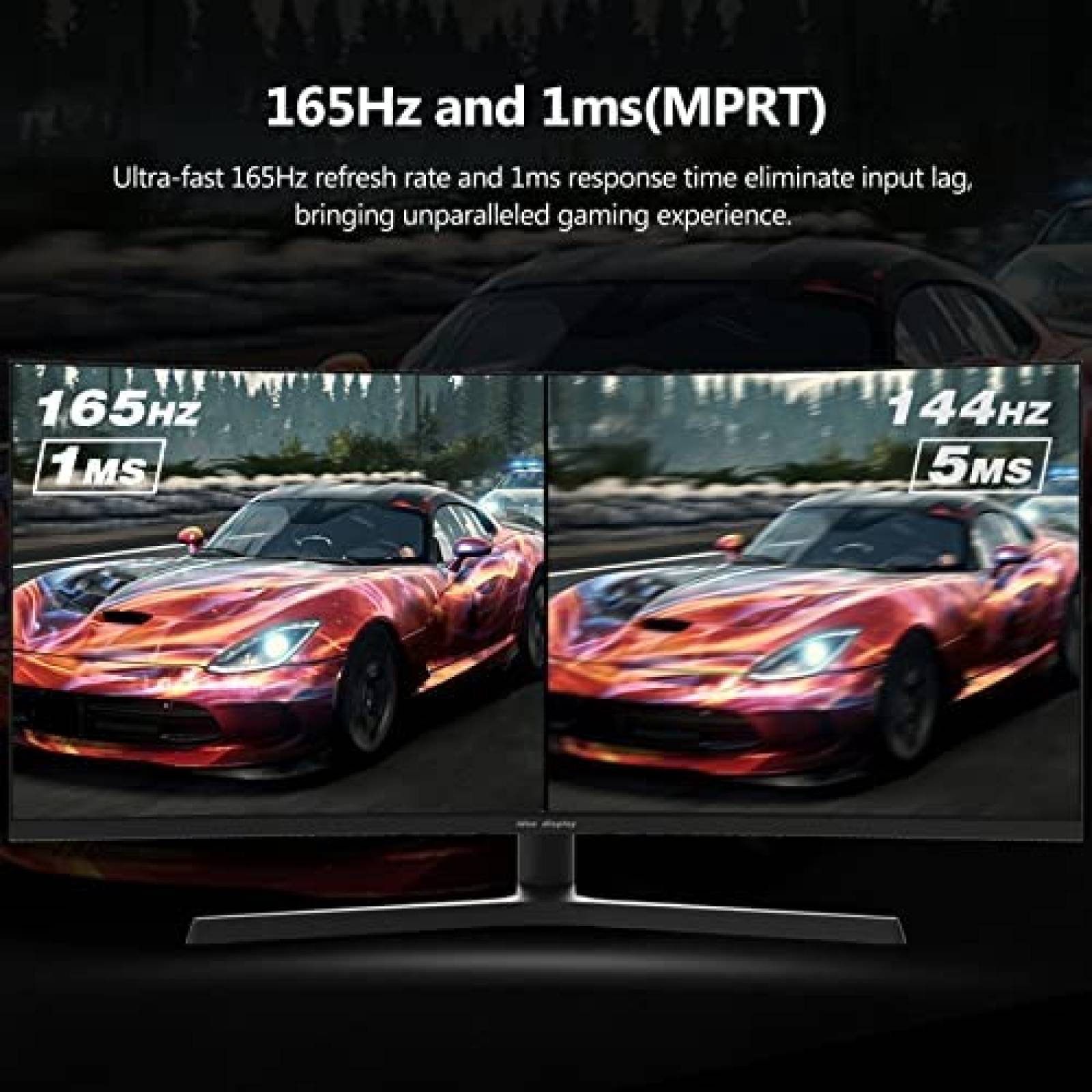 Monitor Curvo Gaming Idea display G34W 34" 165 Hz -Negro