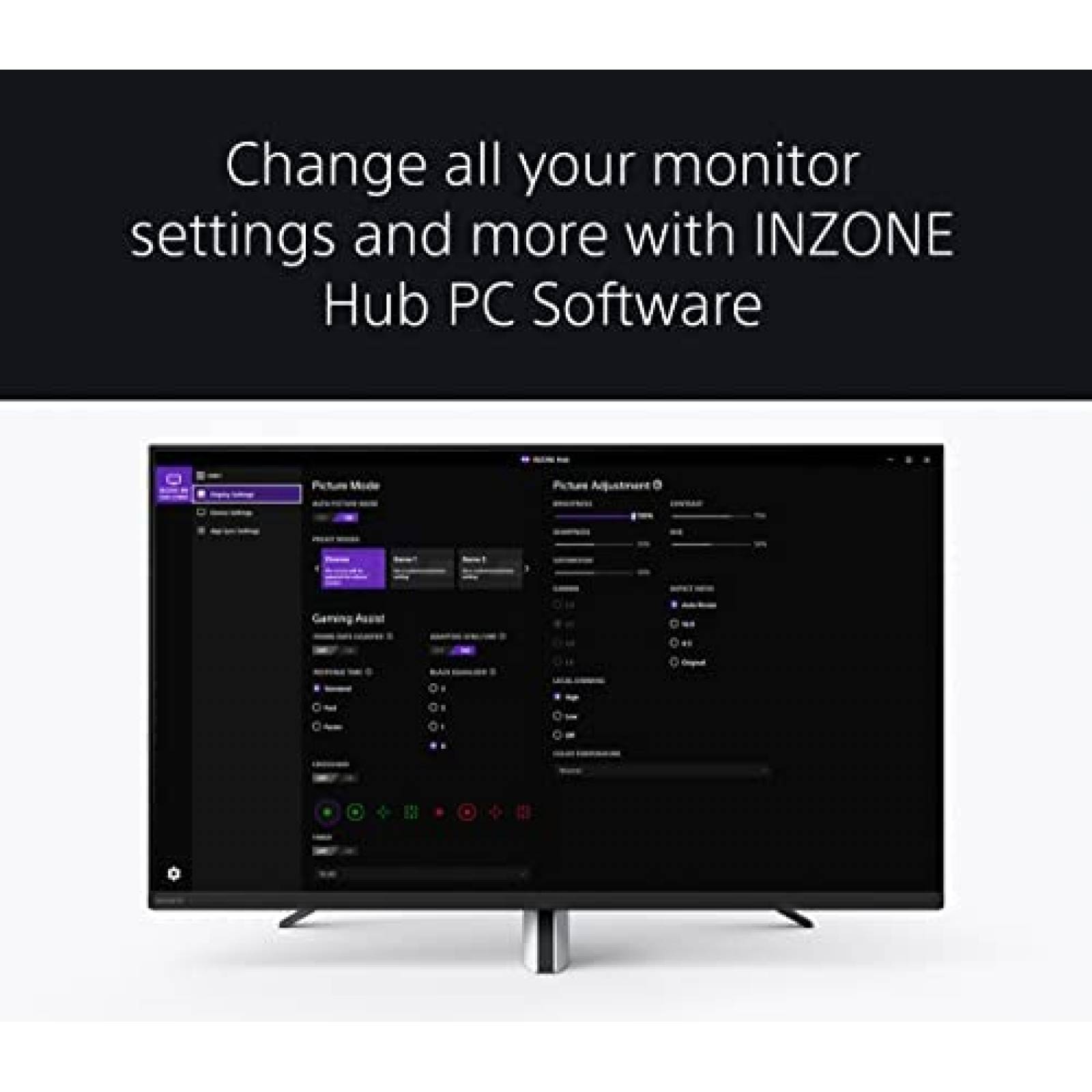 Monitor Gamer Sony INZONE M3 27'' FHD 240Hz NVIDIA G-SYNC