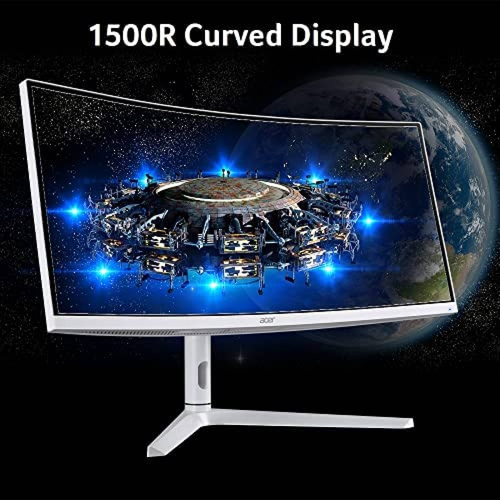 Monitor Curvo Gamer Acer Nitro 29.5'' 1ms 200 Hz -Plata