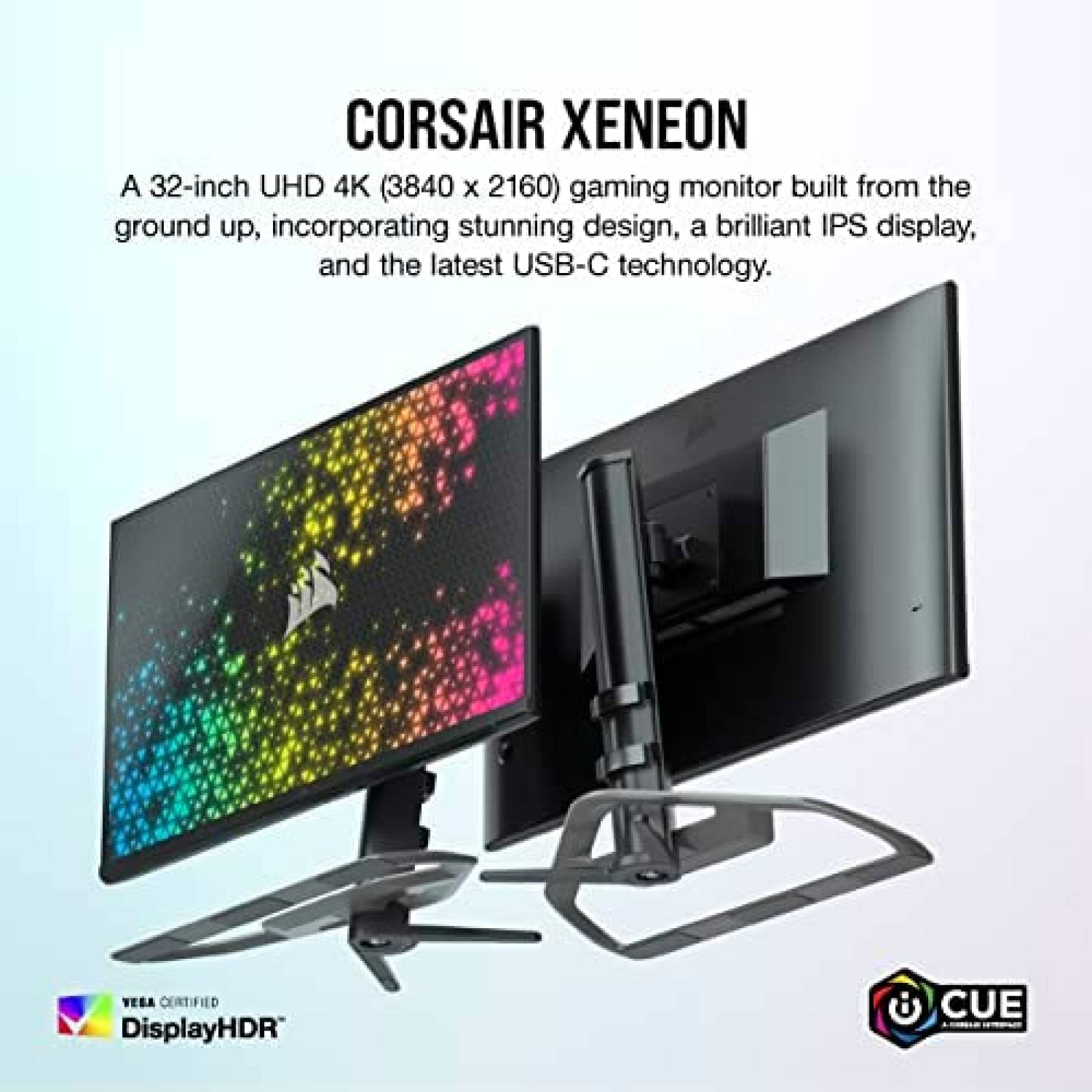 Monitor Gamer Corsair XENEON 32'' UHD AMD FreeSync 144Hz