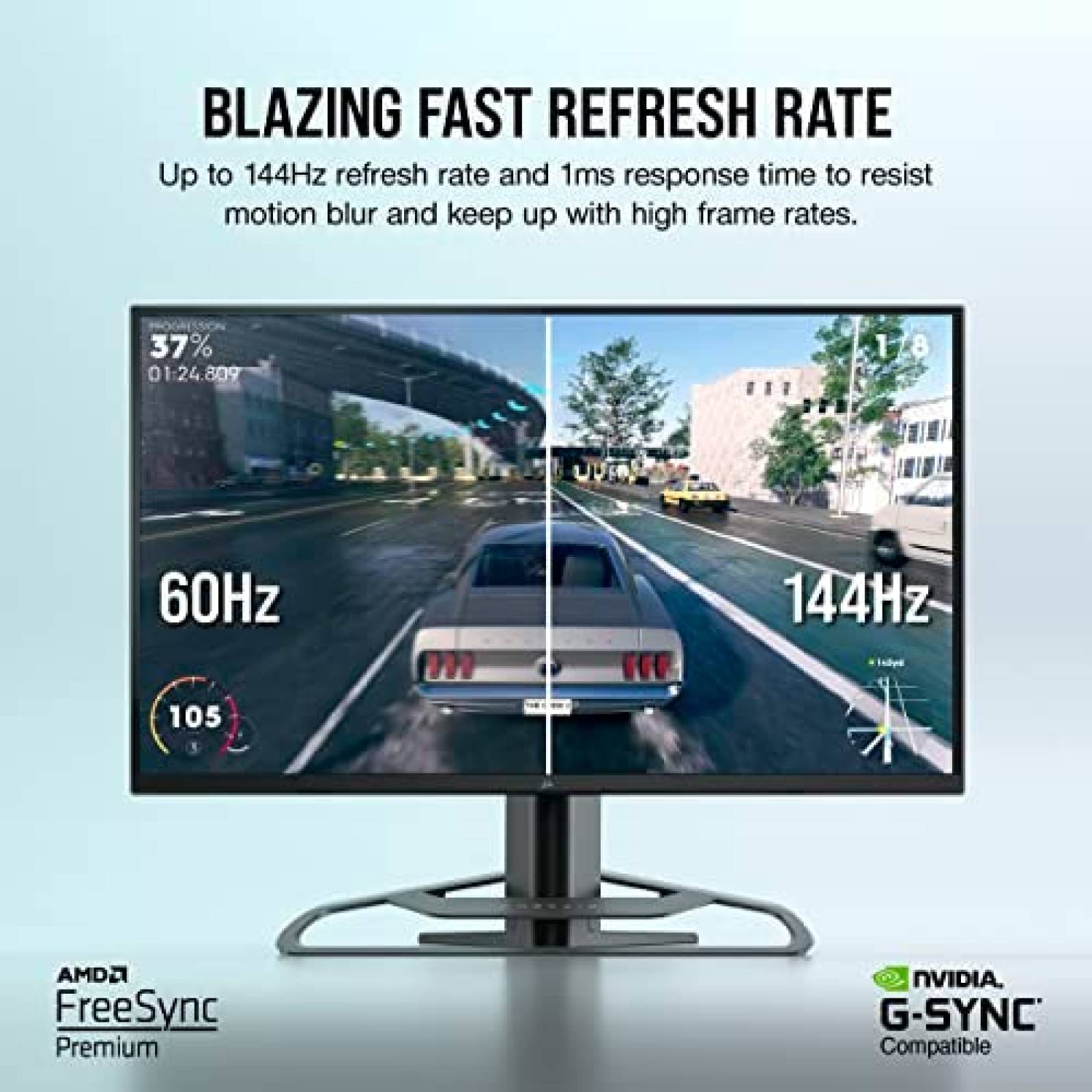 Monitor Gamer Corsair XENEON 32'' UHD AMD FreeSync 144Hz