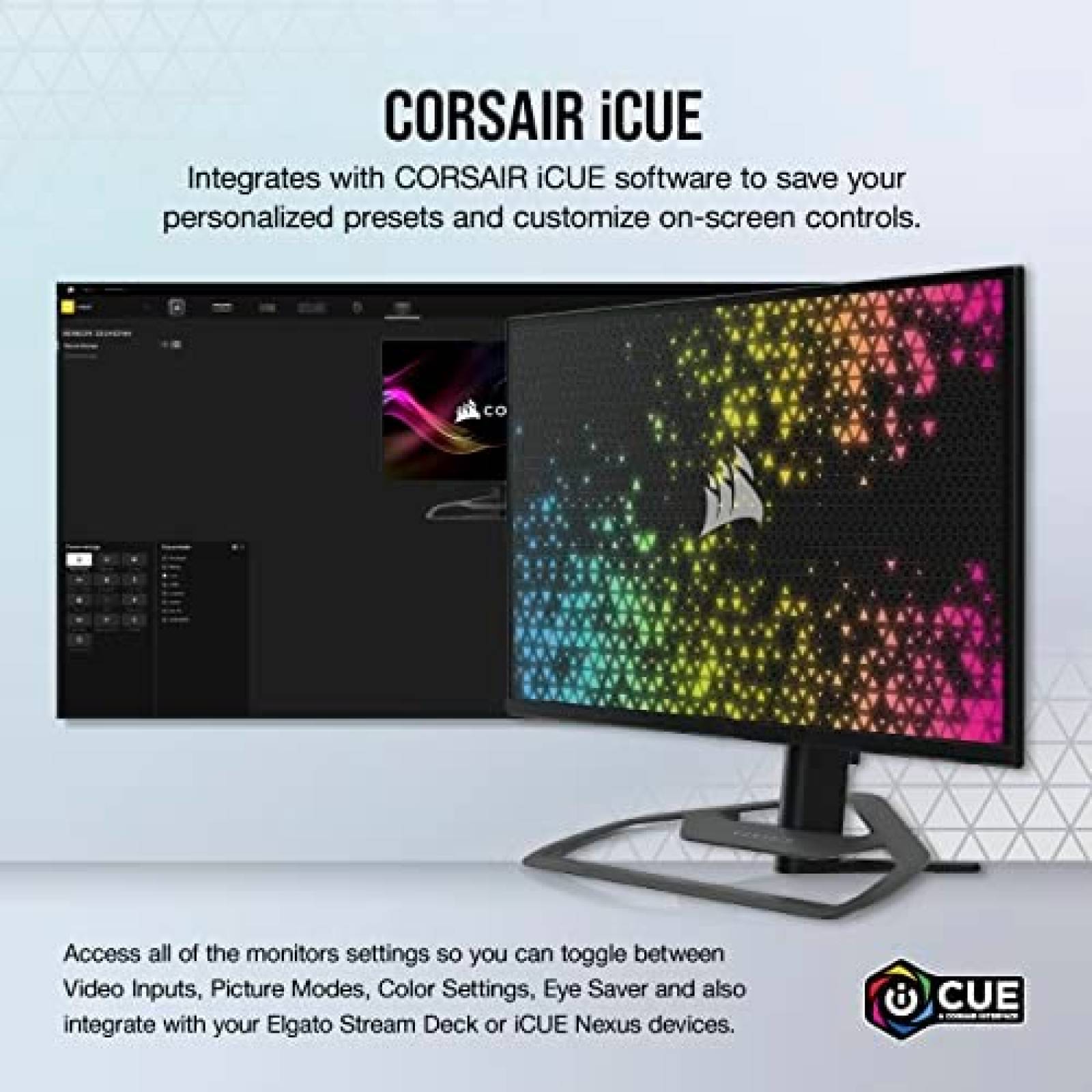 Monitor Gamer Corsair XENEON 32'' UHD AMD FreeSync 144Hz