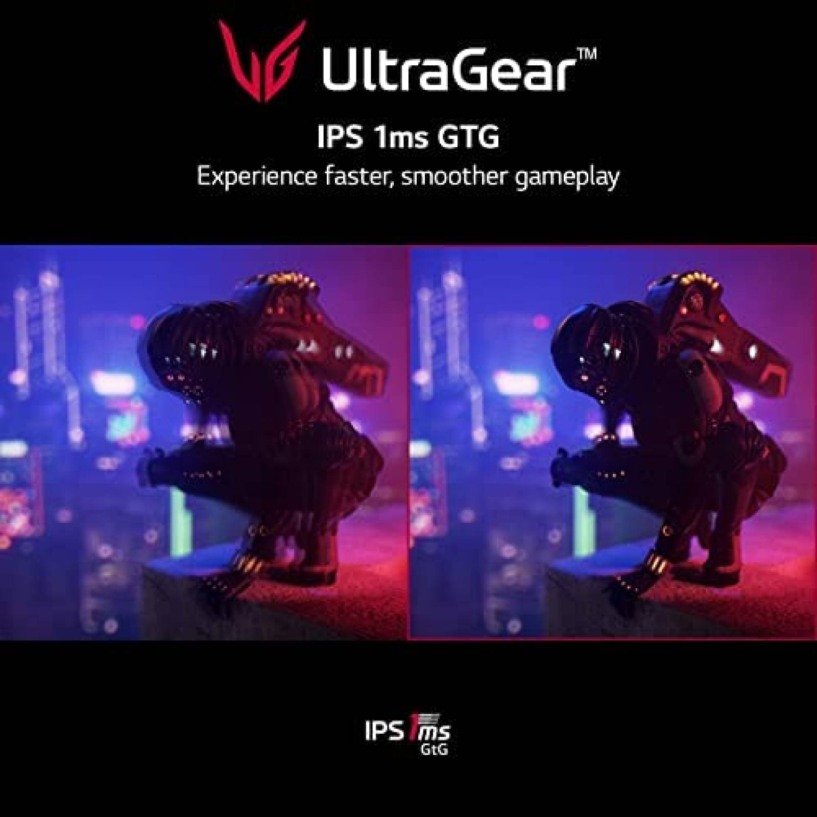 Monitor Gaming LG UltraGear UHD 32" 144 Hz 4K -Negro