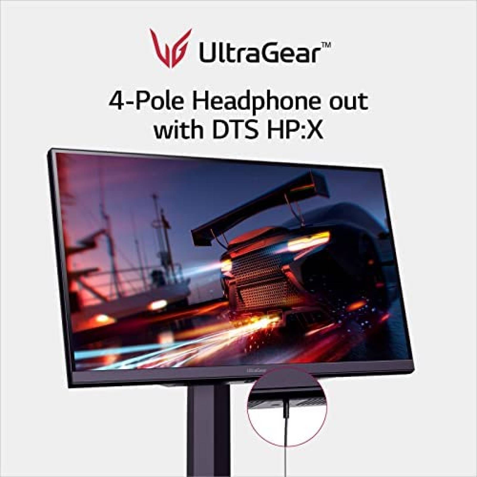 Monitor Gaming LG UltraGear UHD 32" 144 Hz 4K -Negro