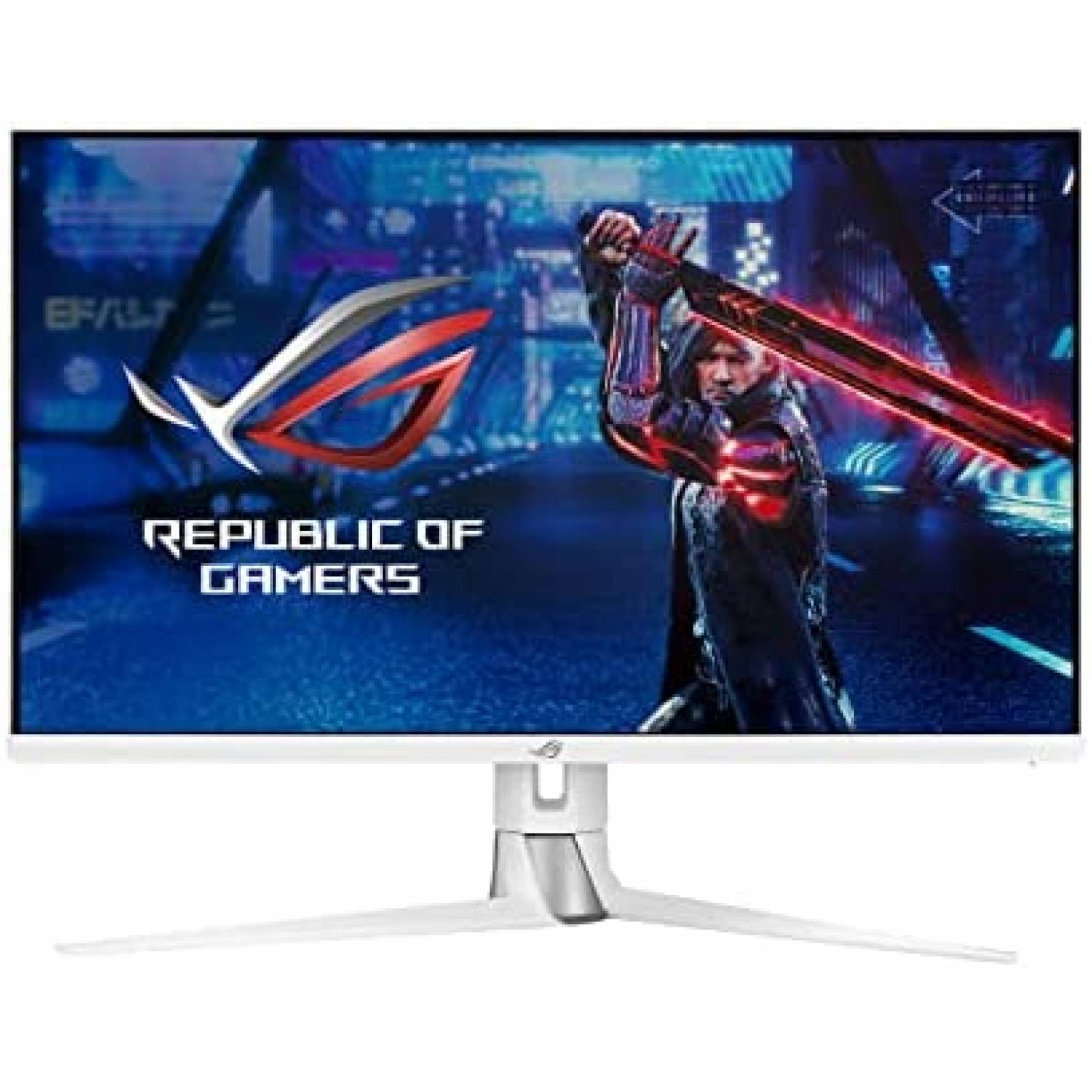 Monitor ASUS PG329Q-W Gaming 1440P de 32" 175Hz -Blanco