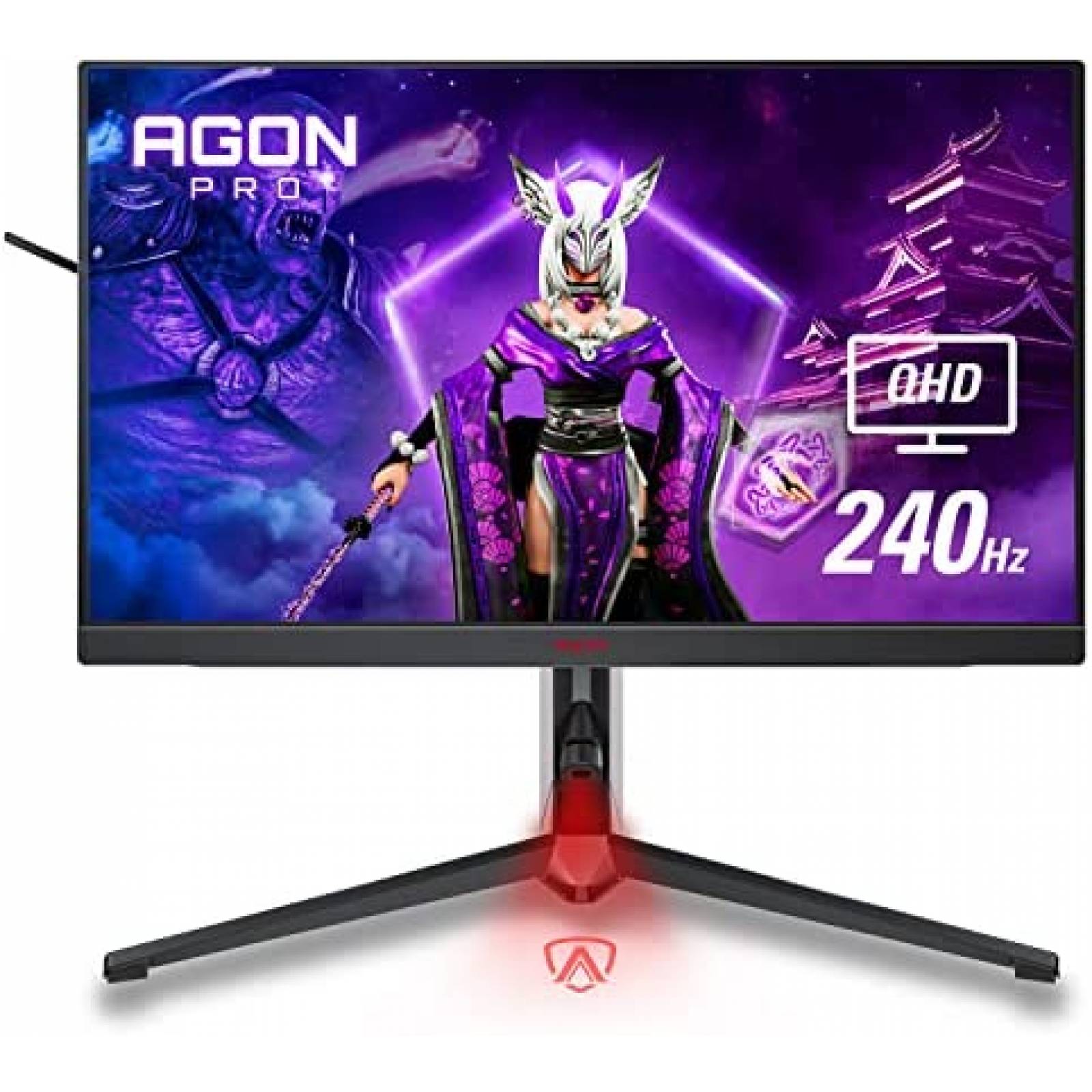 Monitor Gamer AOC Agon PRO 27'' QHD 1440p 240Hz HDR -Negro