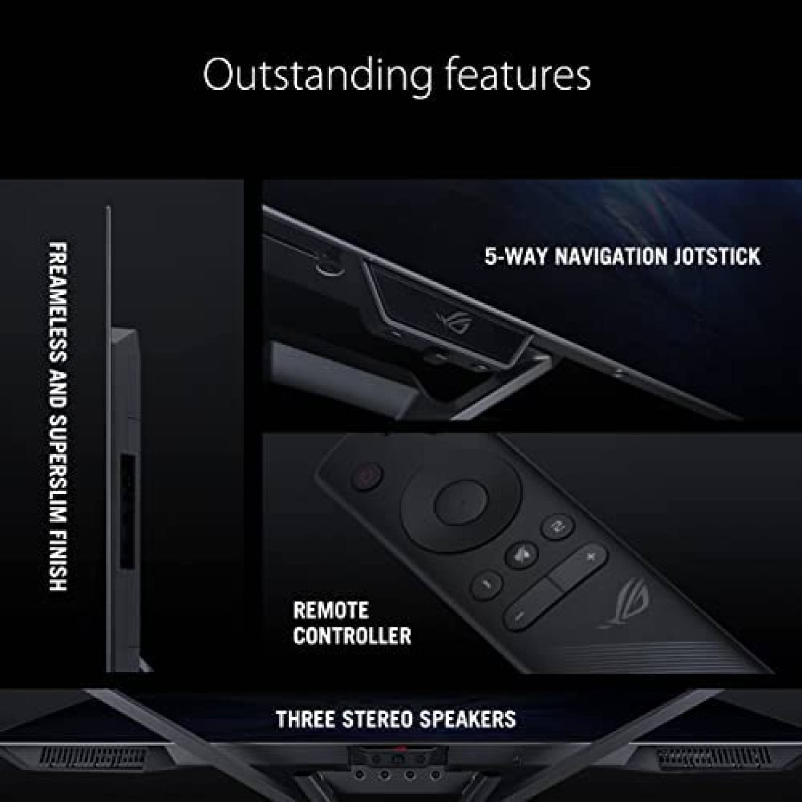 Monitor Gaming ASUS PG48UQ 47.5" 138 Hz HDMI 2.1 -Negro