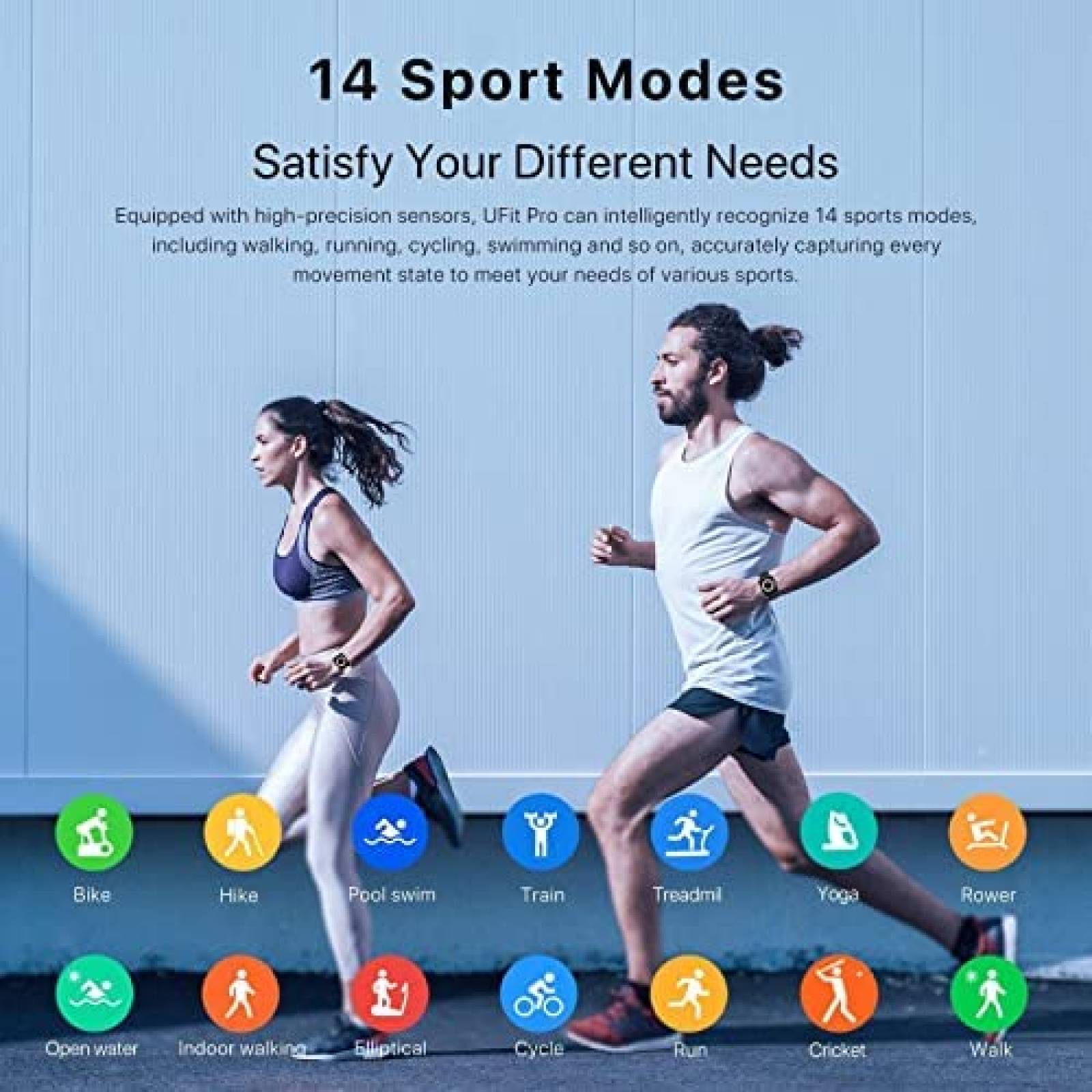 Par de Relojes Inteligentes UMIDIGI con Funcion Fitness