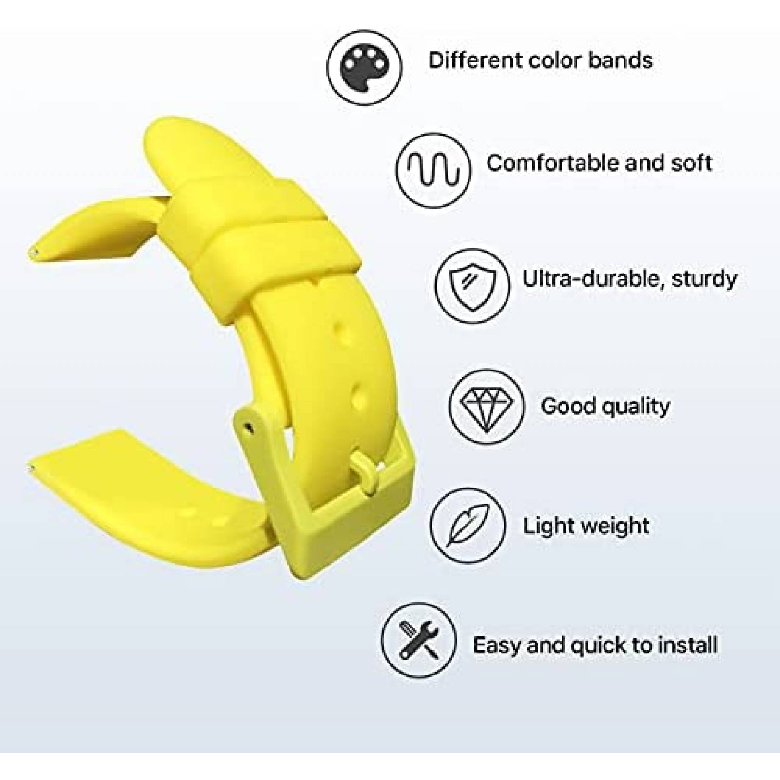 Smartwatch Ticwatch E3 Resistente al Agua 20 mm -Negro