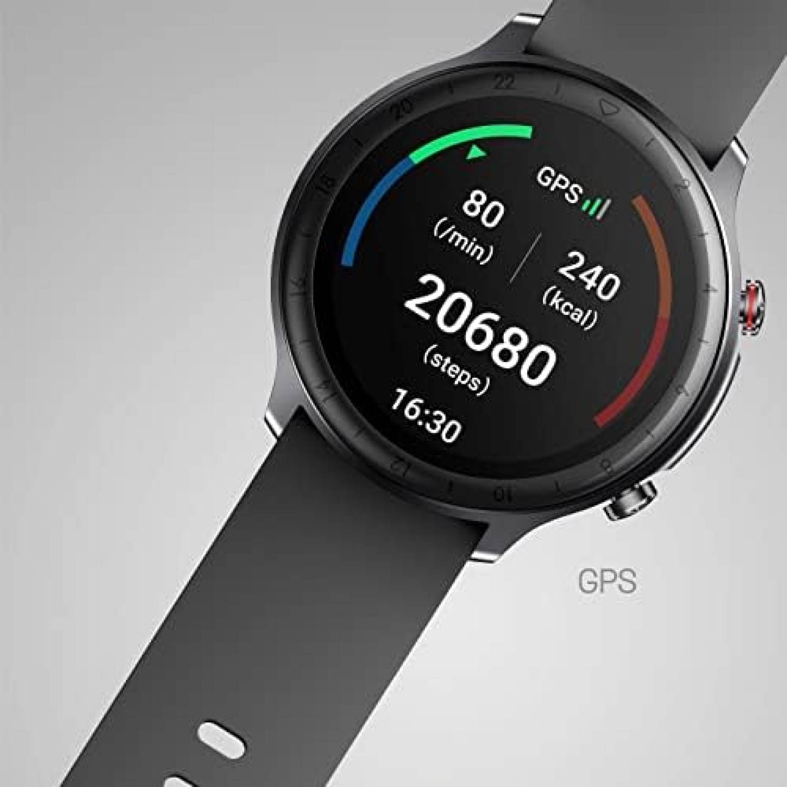 Smartwatch Cubitt CT4 1.2'' LCD Resiste al Agua GPS -Negro