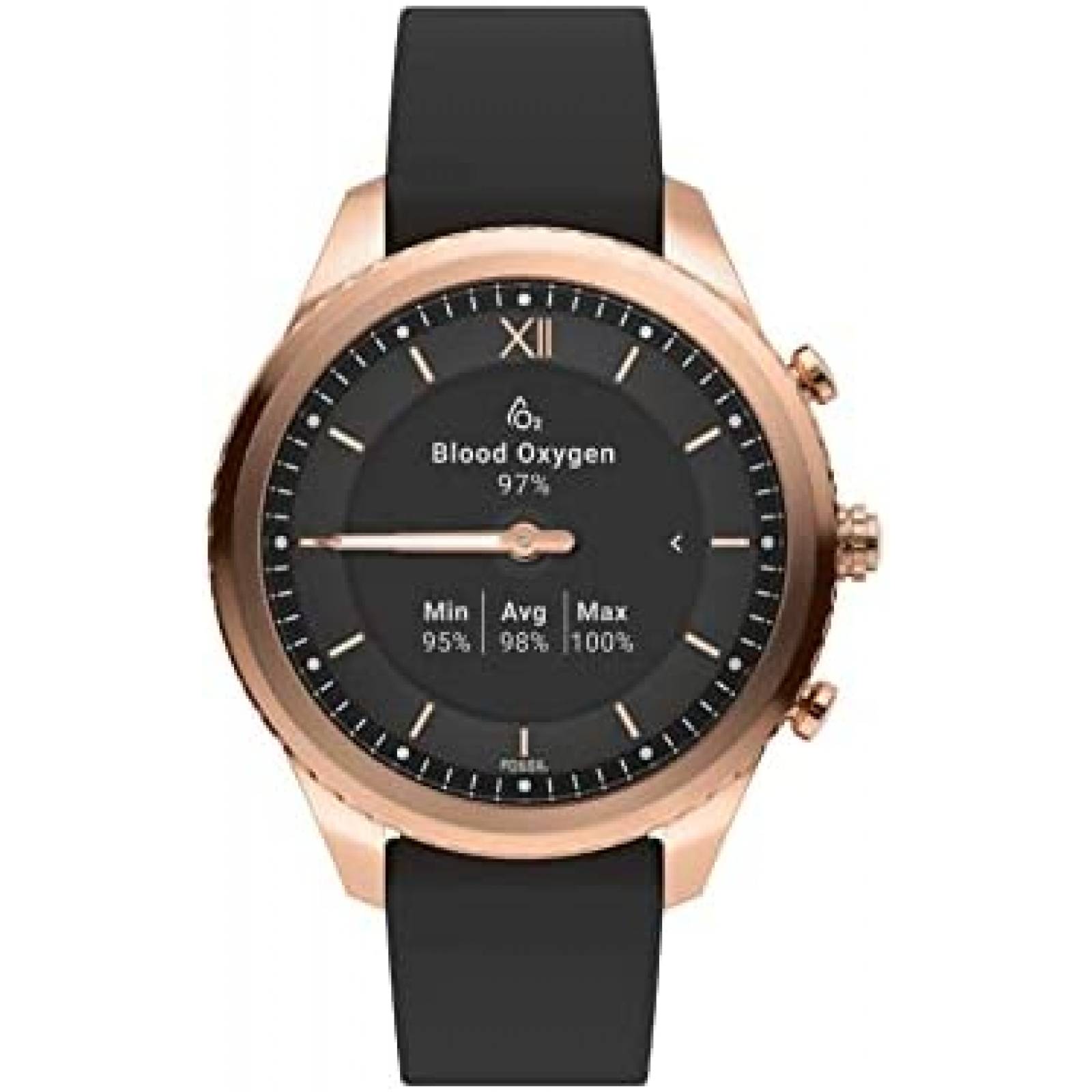 Smartwatch Fossil 40mm Hibrido Carga Inalambrica -Rosa