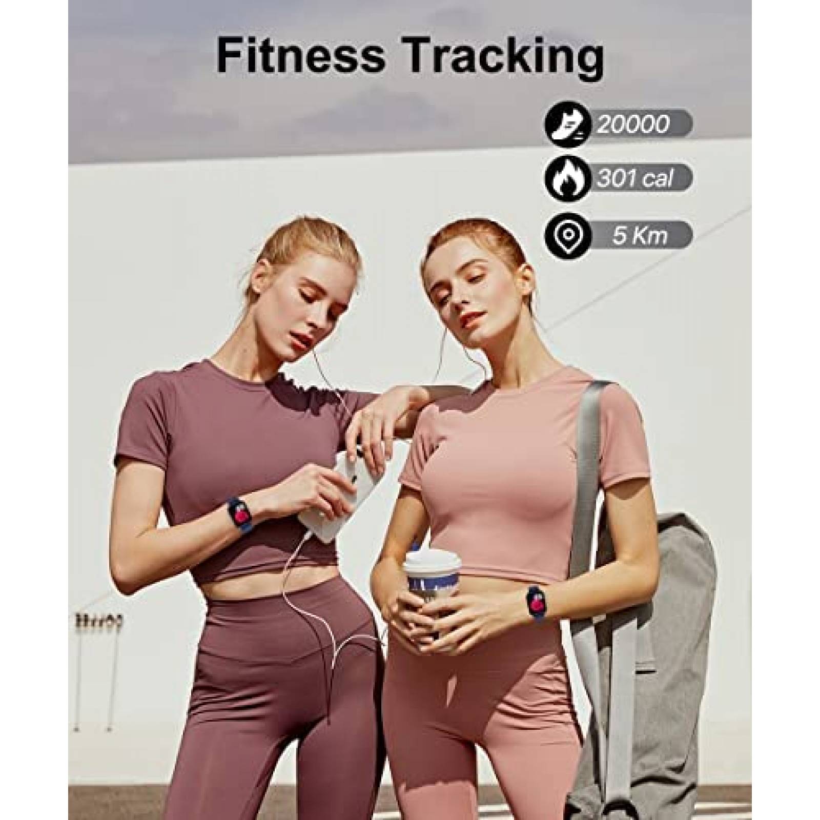 Smartwatch Jassco Rastreador Actividad Fisica -Azul Marino