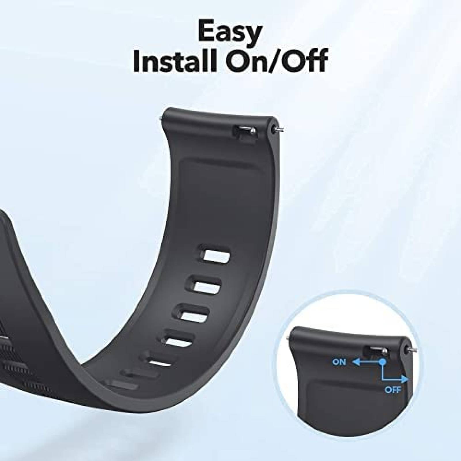 Reloj Inteligente AGPTEK Con Bandas de Repuesto -Dorado