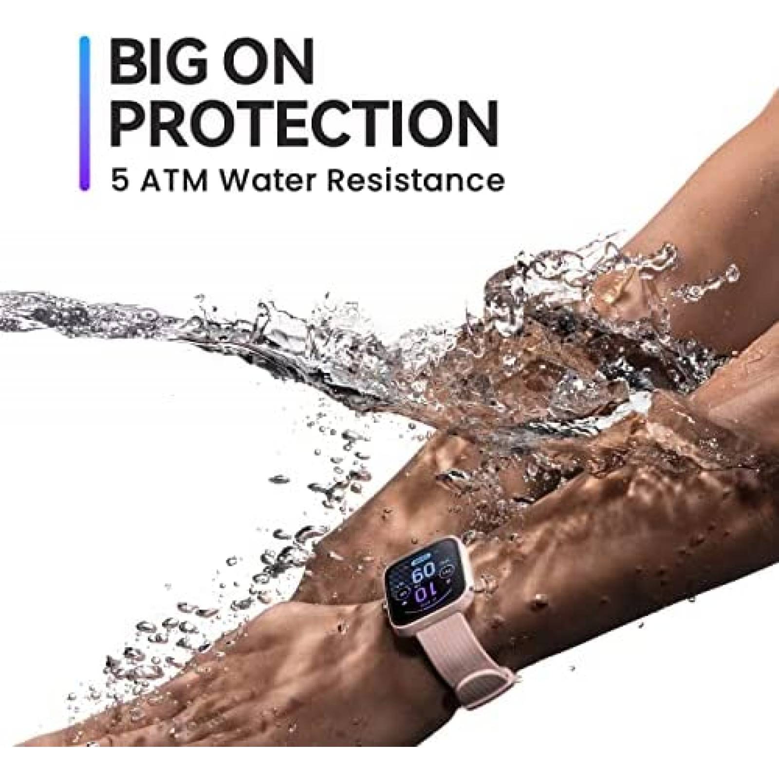 Smartwatch Amazfit Bip 3 Rastreador de Actividad Fisica