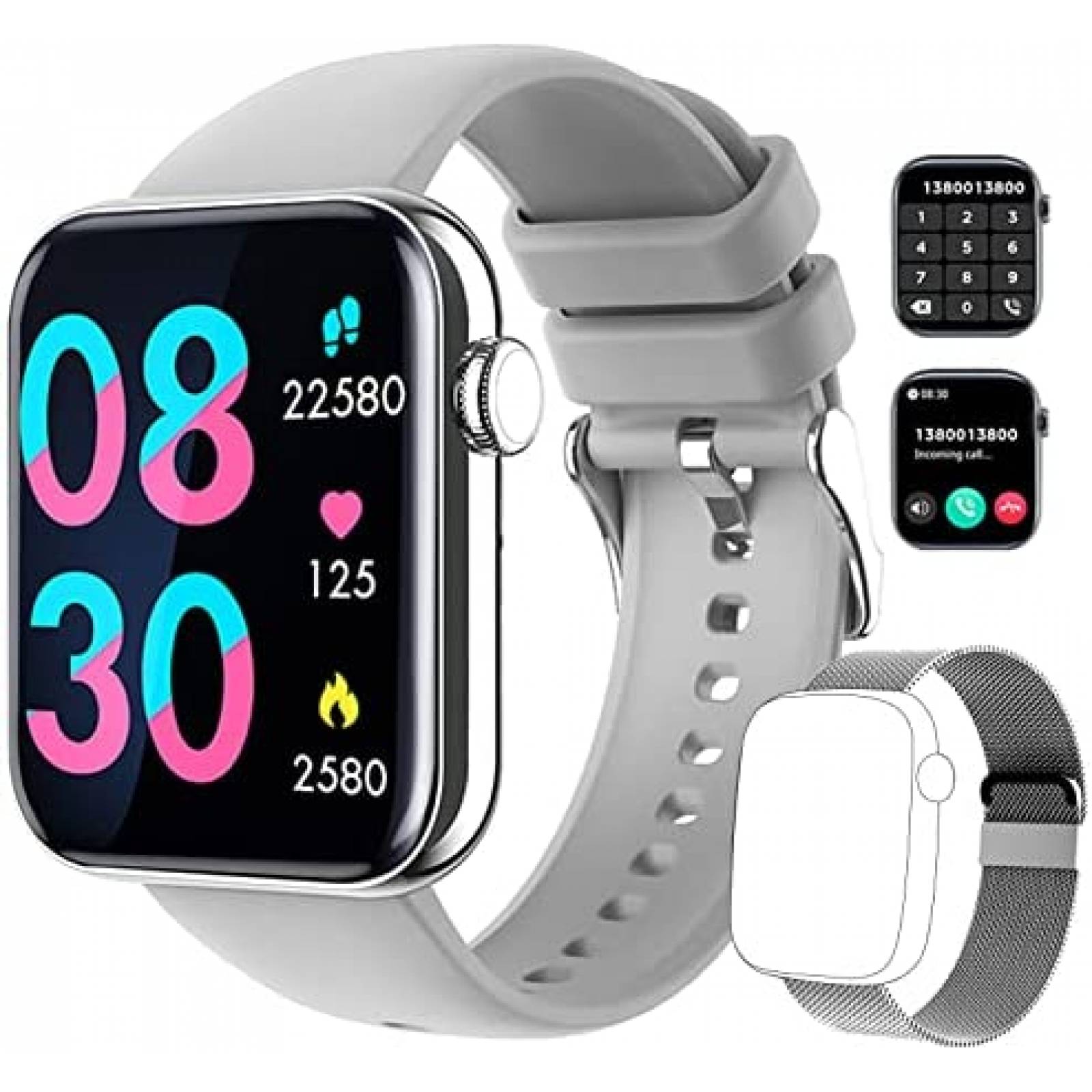 Smartwatch FILIEKEU Mide Frecuencia Cardiaca Impremiable