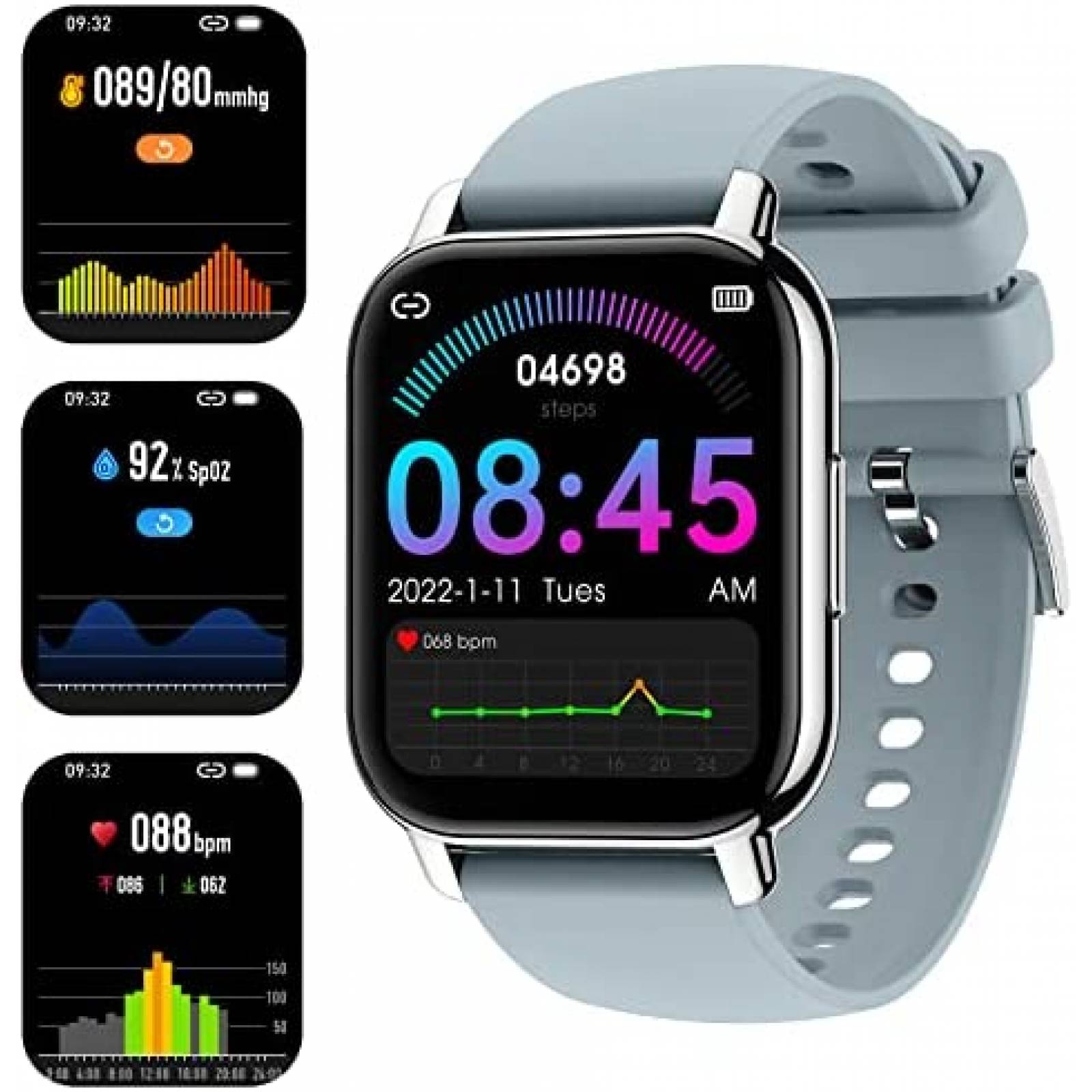 SmartWatch GENERIC Fitness Bluetooth Touchscreen -Azul