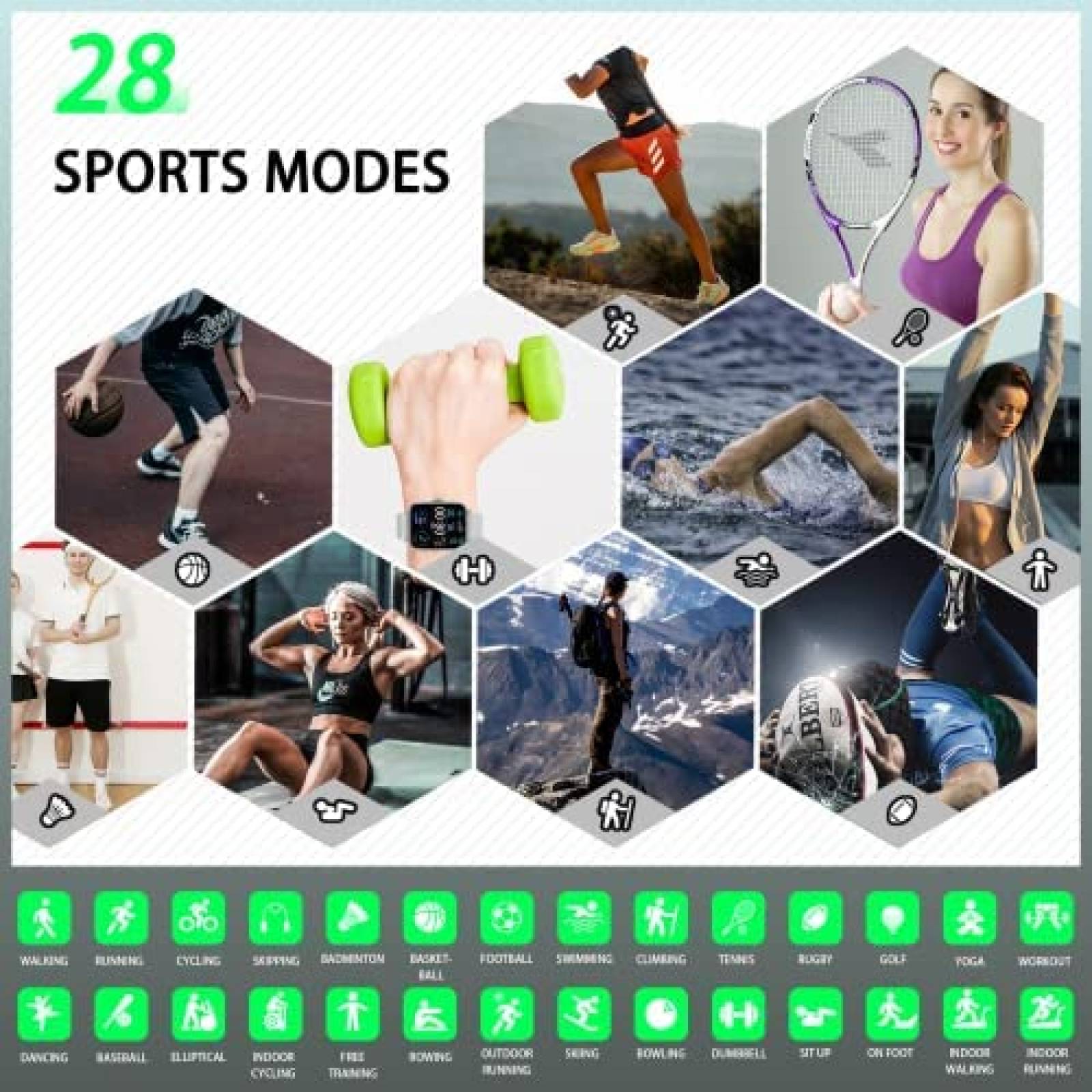 Smartwatch Wwzzey Y20GTA Para Responder/Hacer Llamadas