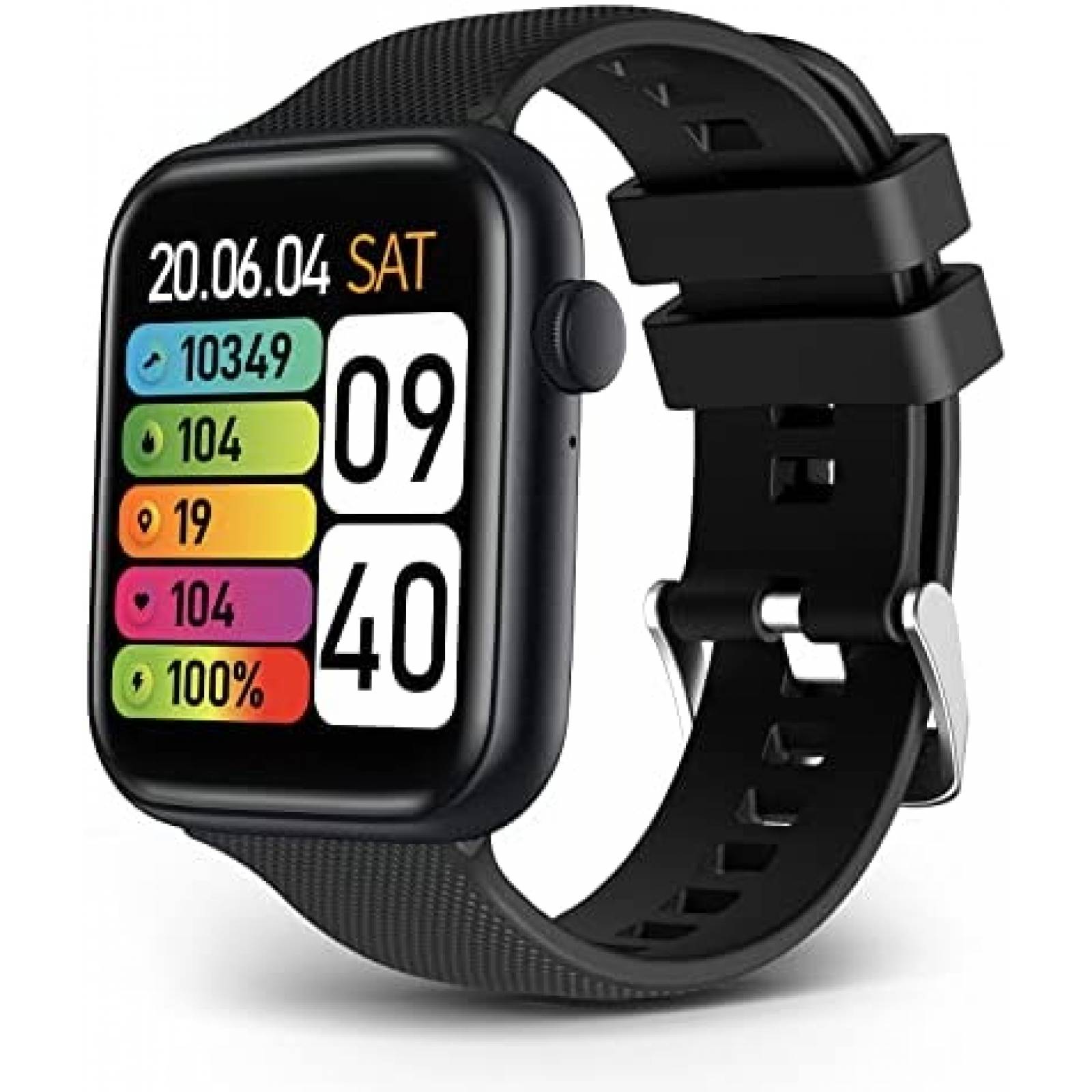 Smartwatch Mr.Gorbar Rastreador de Actividad Fisica -Negro