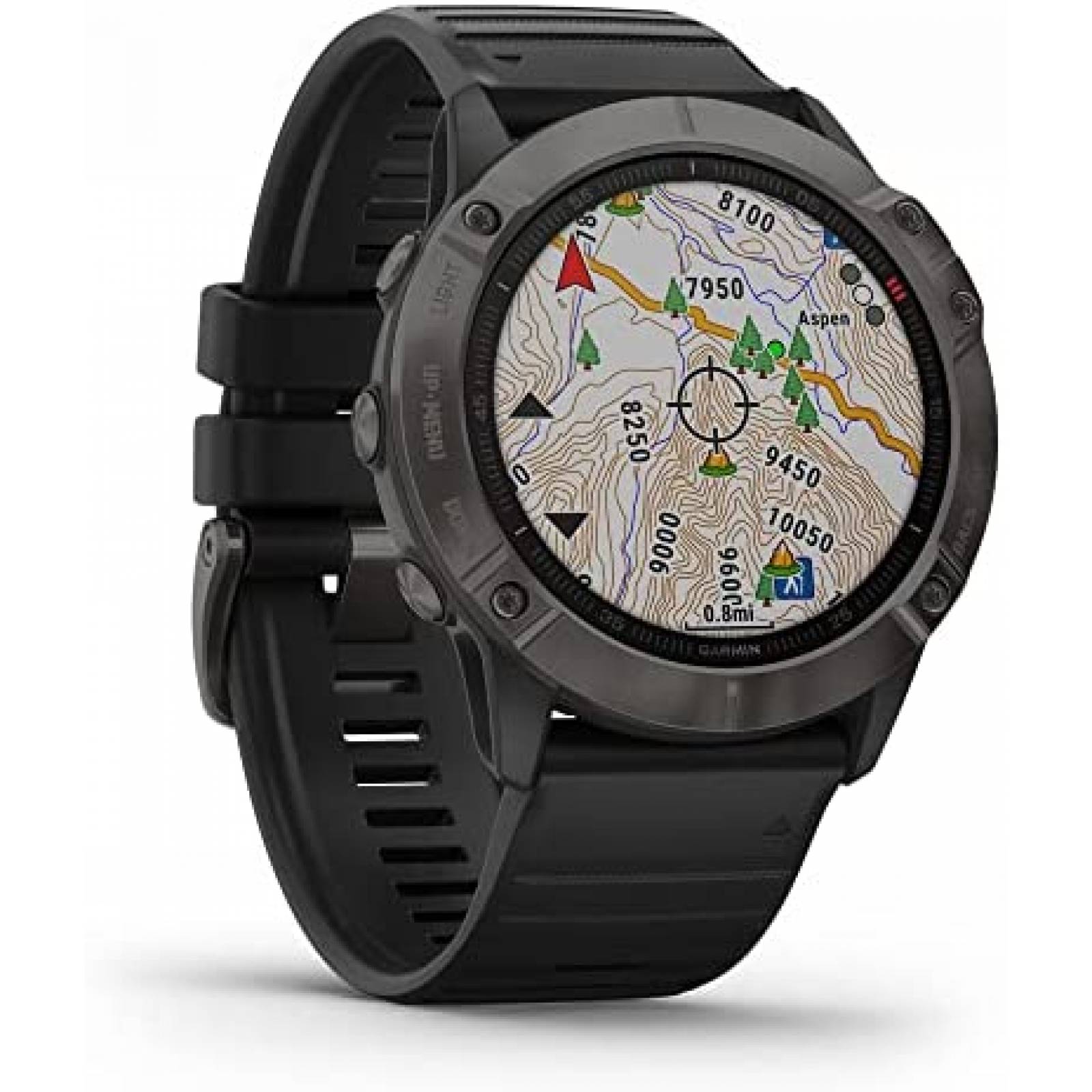 Smartwatch Garmin Fenix 6X 1.4'' GPS Heavy Duty Safiro Acero