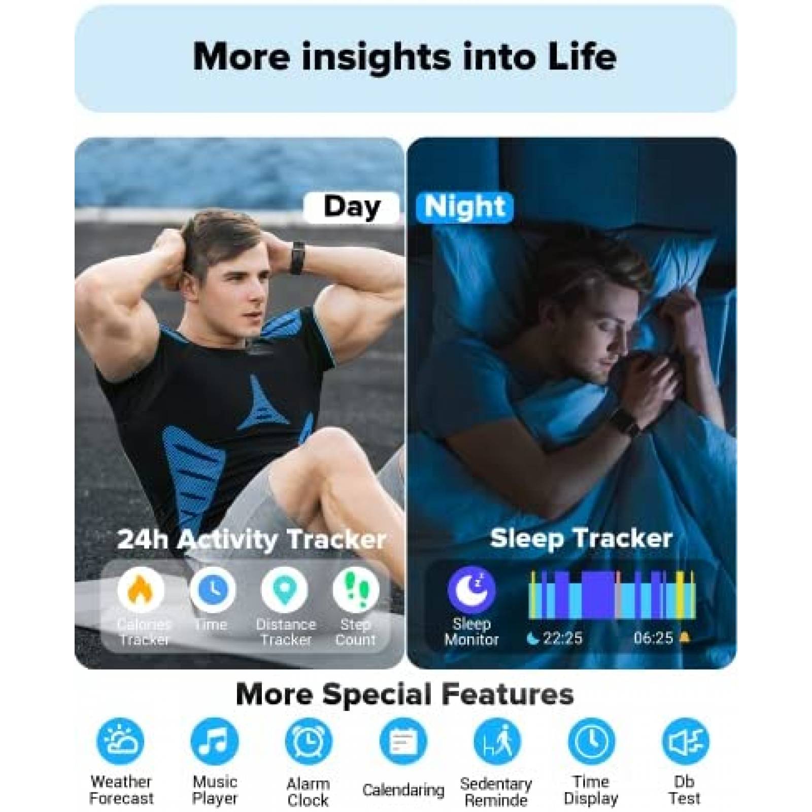 Smartwatch Aeac Para Responder/Hacer Llamadas -Negro