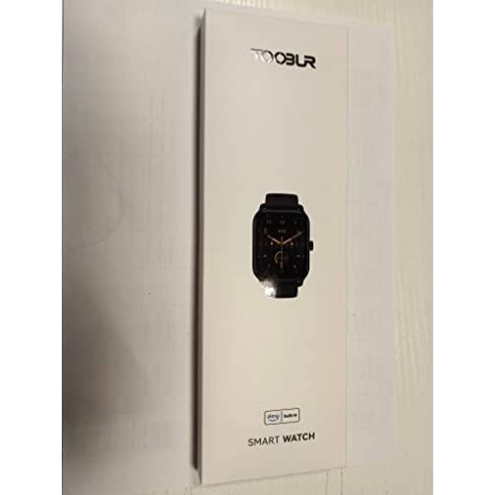 Smartwatch TOOBUR IDW13 Mide Frecuencia Cardiaca -Negro