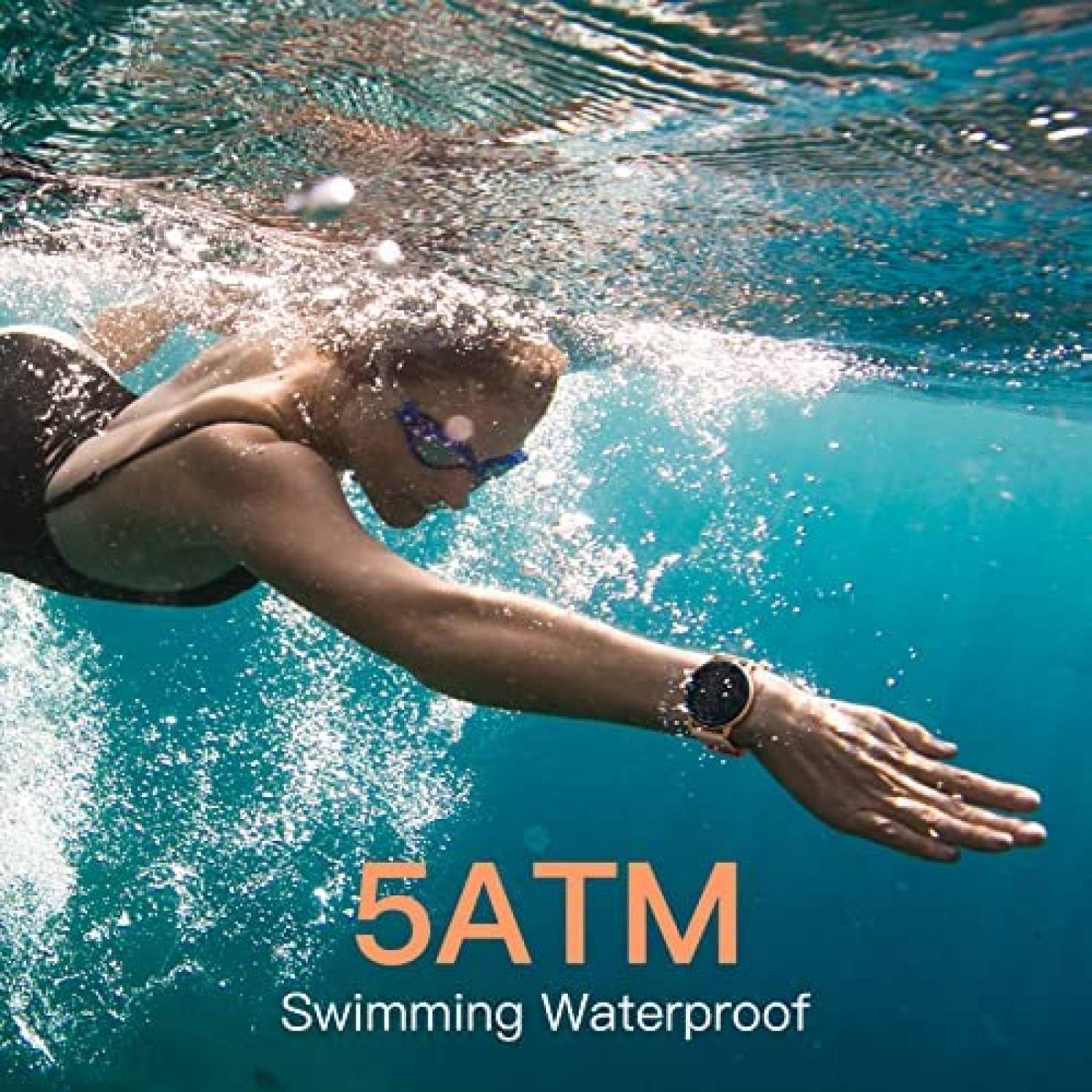 Smartwatch AGPTEK LW11 Resistente al Agua Multicompatible