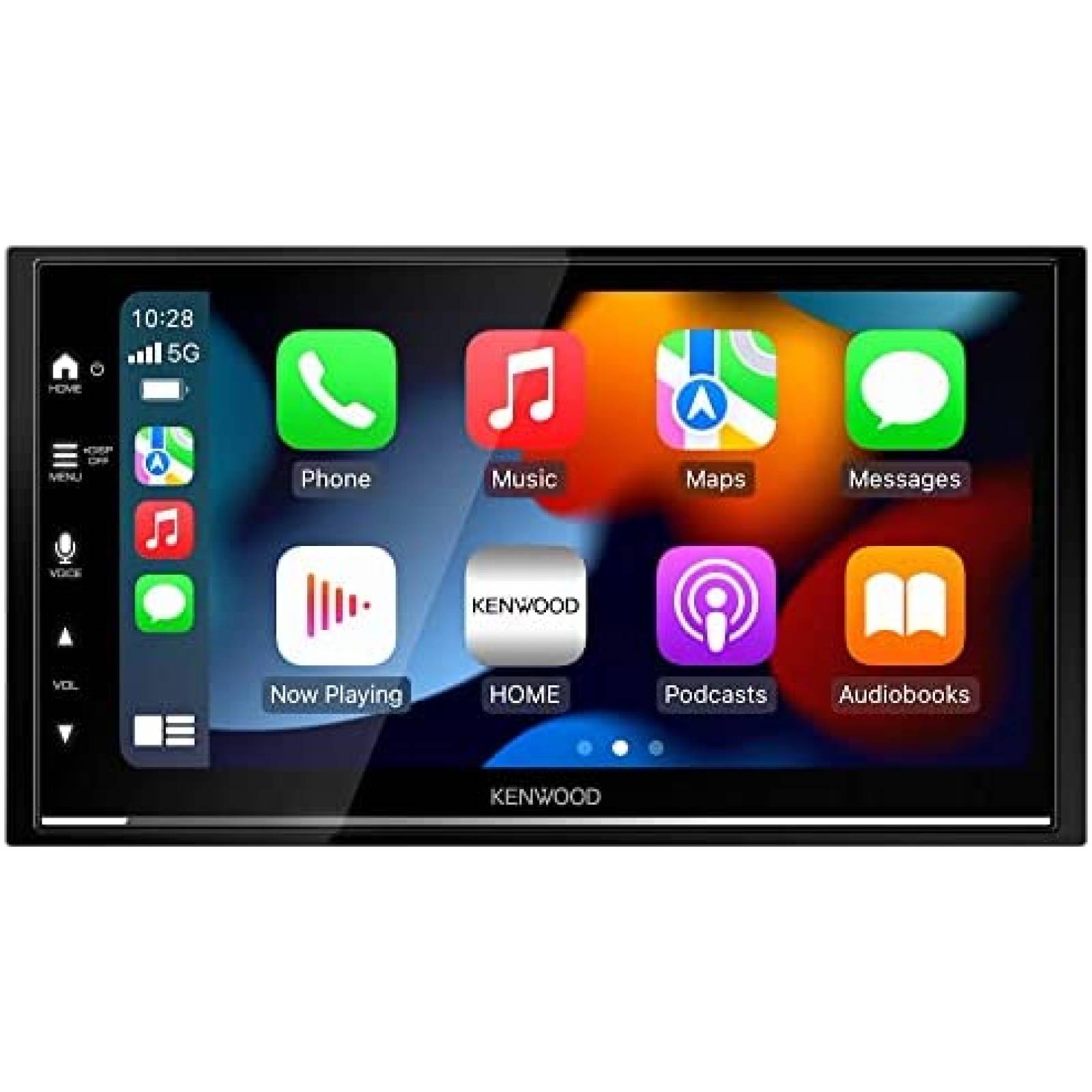 Estereo de Coche Kenwood 6.8'' Bluetooth AM/FM Radio -Negro