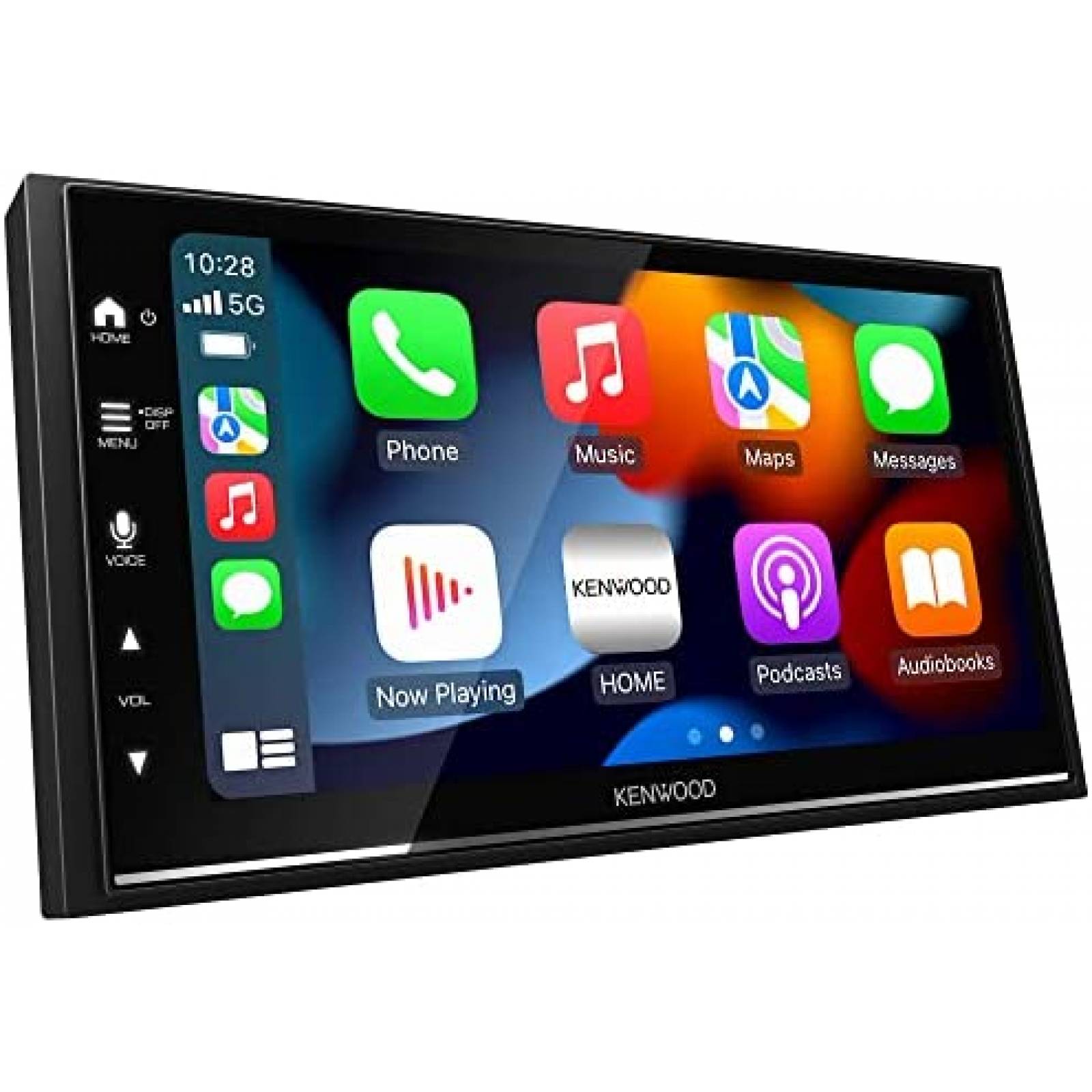 Estereo de Coche Kenwood 6.8'' Bluetooth AM/FM Radio -Negro