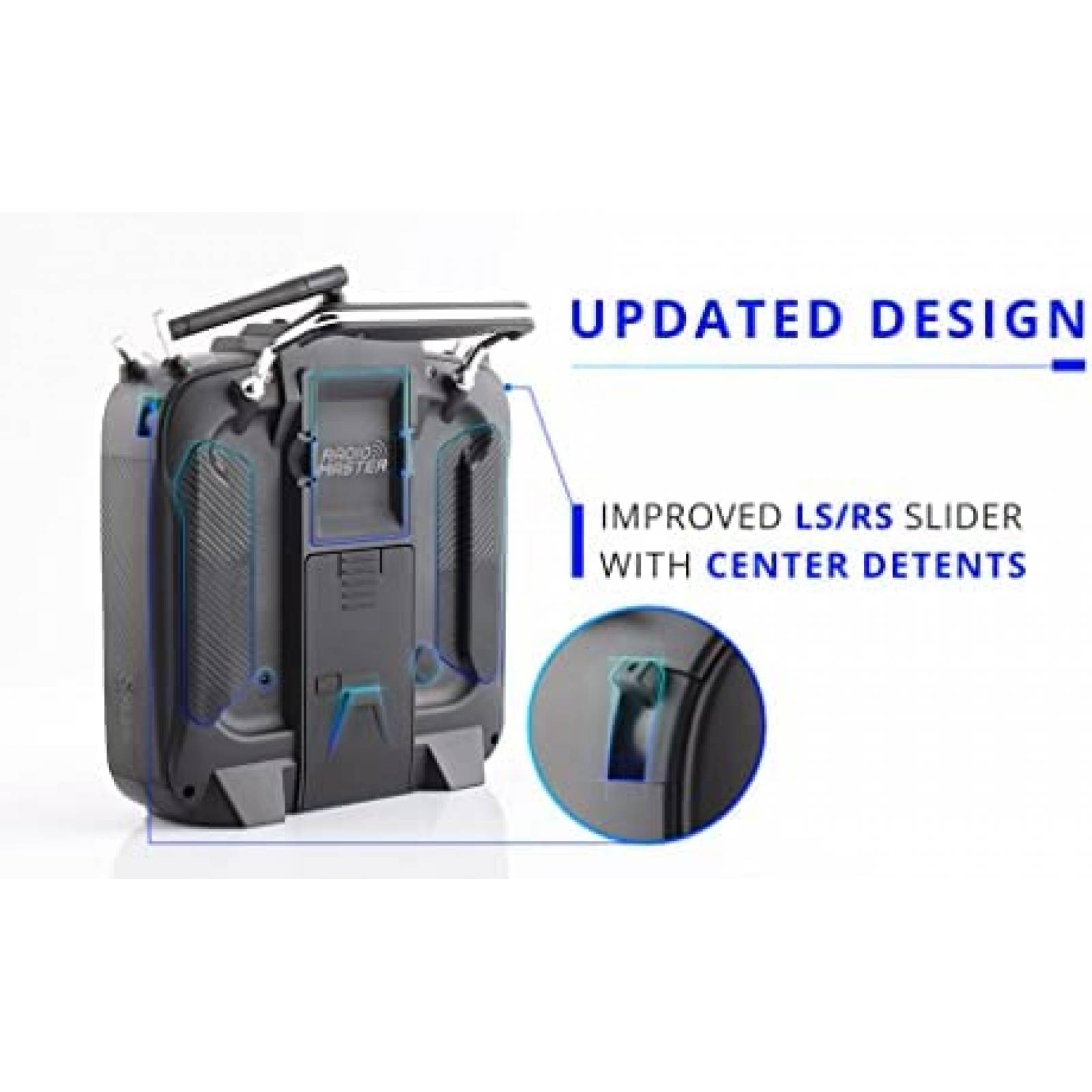 Transmisor de Radio RadioMaster TX16S Mark II 2.4GHz 16CH