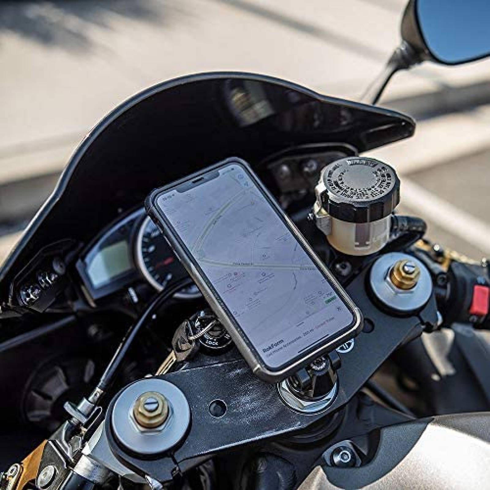 Soporte Celular para Moto Rokform Pro Series Poste 12-24mm