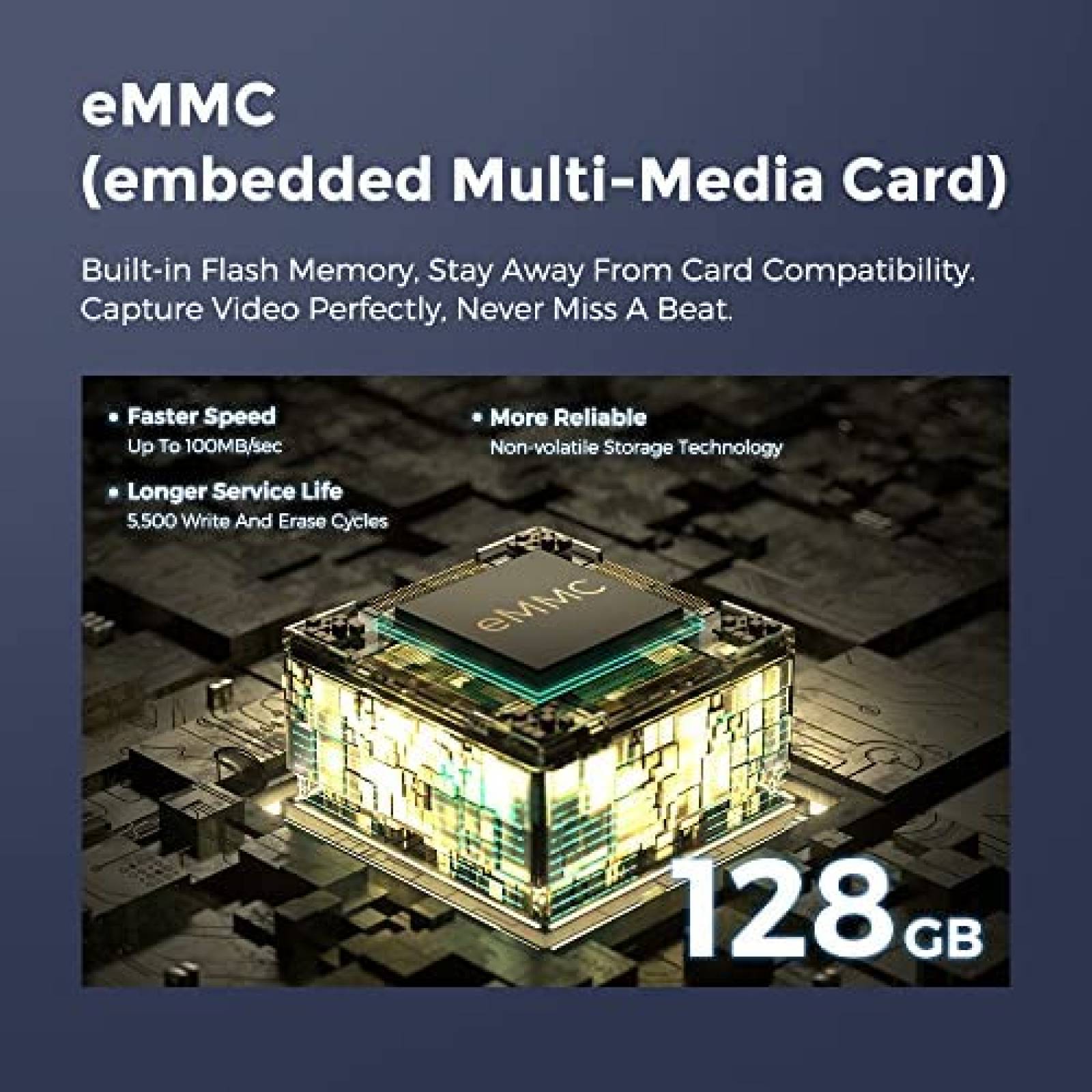 Camara de Reversa AZDOME M560-3 3 Cam 1080P 128GB Wifi Touch