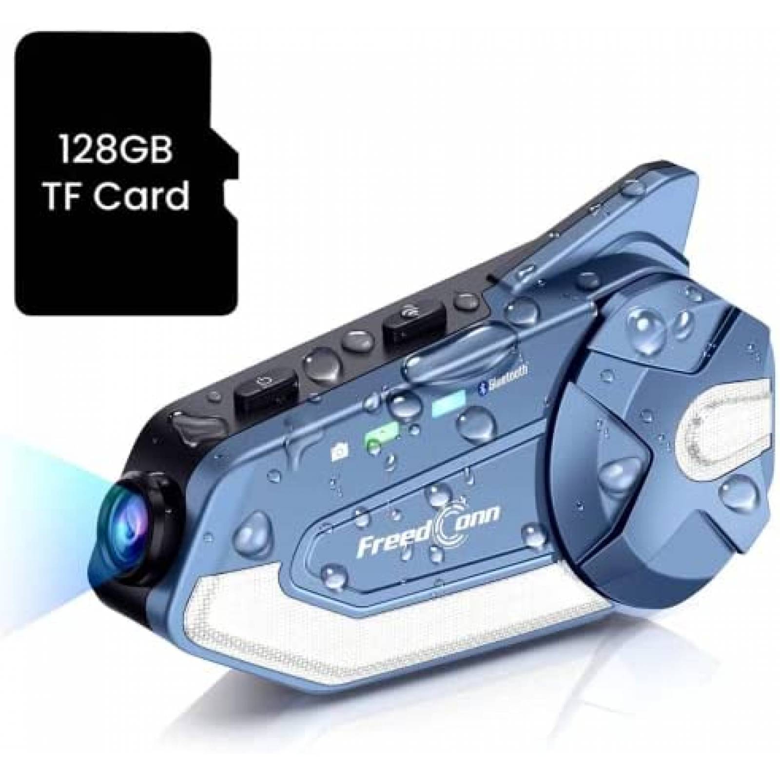 Sistema de Comunicacion FreedConn R1 Pro para Motociclistas