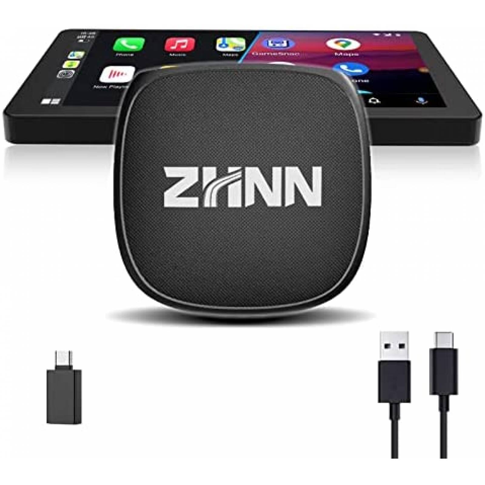Adaptador Para Coche ZHNN vea YouTube y Netflix -Negro