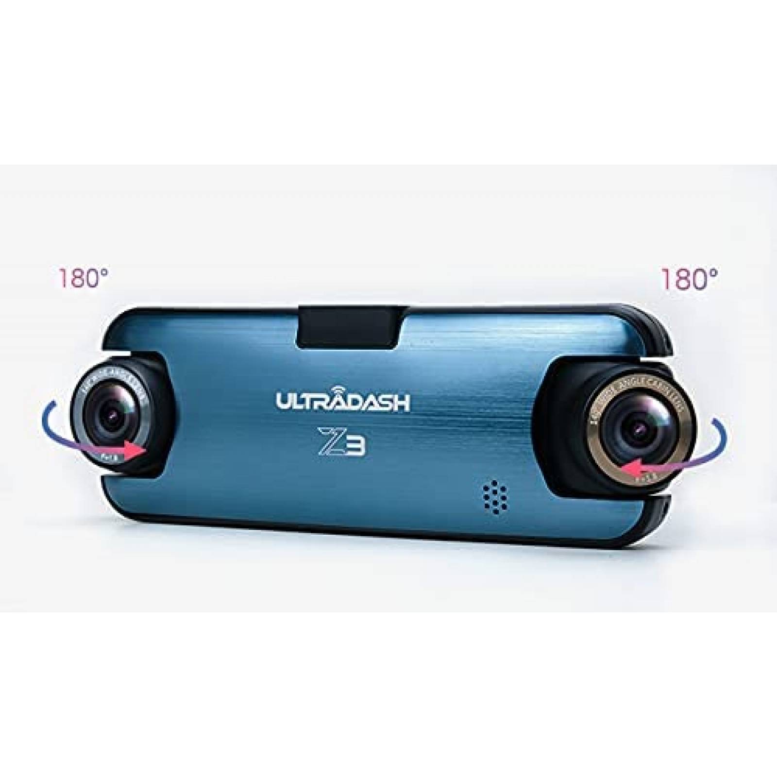 Camara para Auto UltraDash Z3 2'' Gps 1080P 30fps 140 -Azul