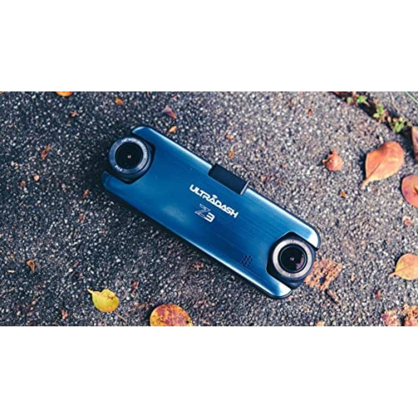 Camara para Auto UltraDash Z3 2'' Gps 1080P 30fps 140 -Azul