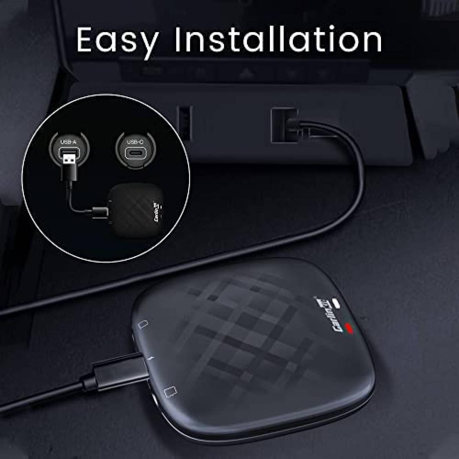 Adaptador Android Auto Inalambrico Carlinkit Ai Box iOS