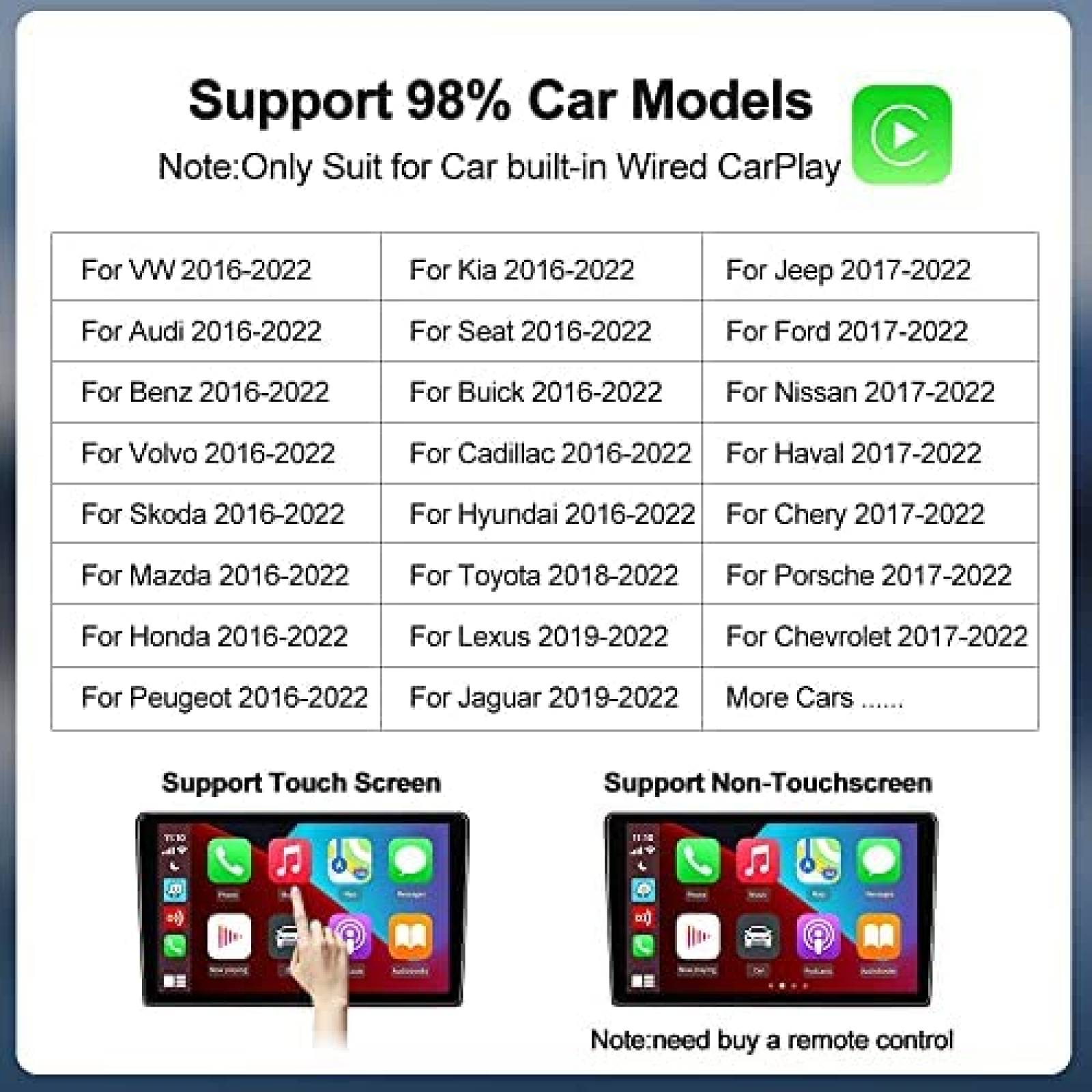 Adaptador Android Auto Inalambrico Carlinkit Ai Box iOS
